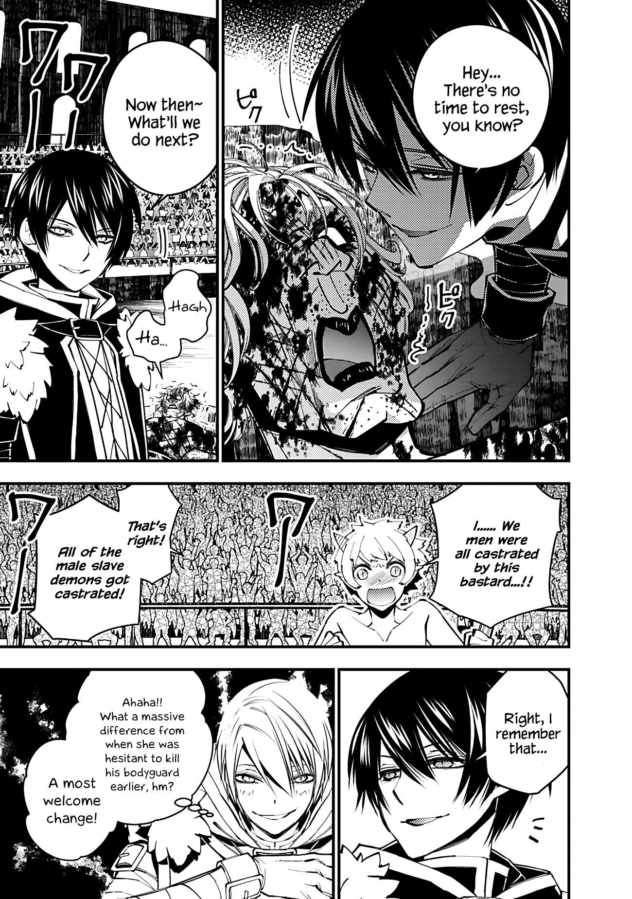 Fukushuu O Koinegau Saikyou Yuusha Wa, Yami No Chikara De Senmetsu Musou Suru Chapter 45 - Page 17 in English