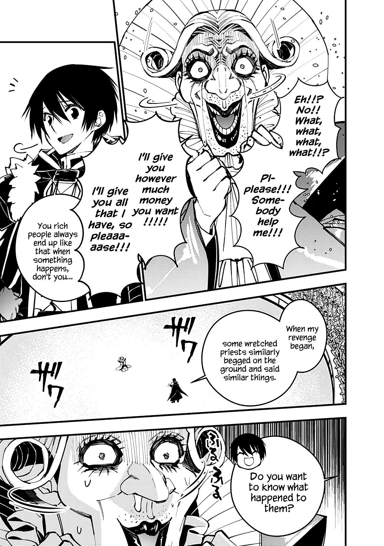 Fukushuu O Koinegau Saikyou Yuusha Wa, Yami No Chikara De Senmetsu Musou Suru Chapter 45 - Page 3 in English
