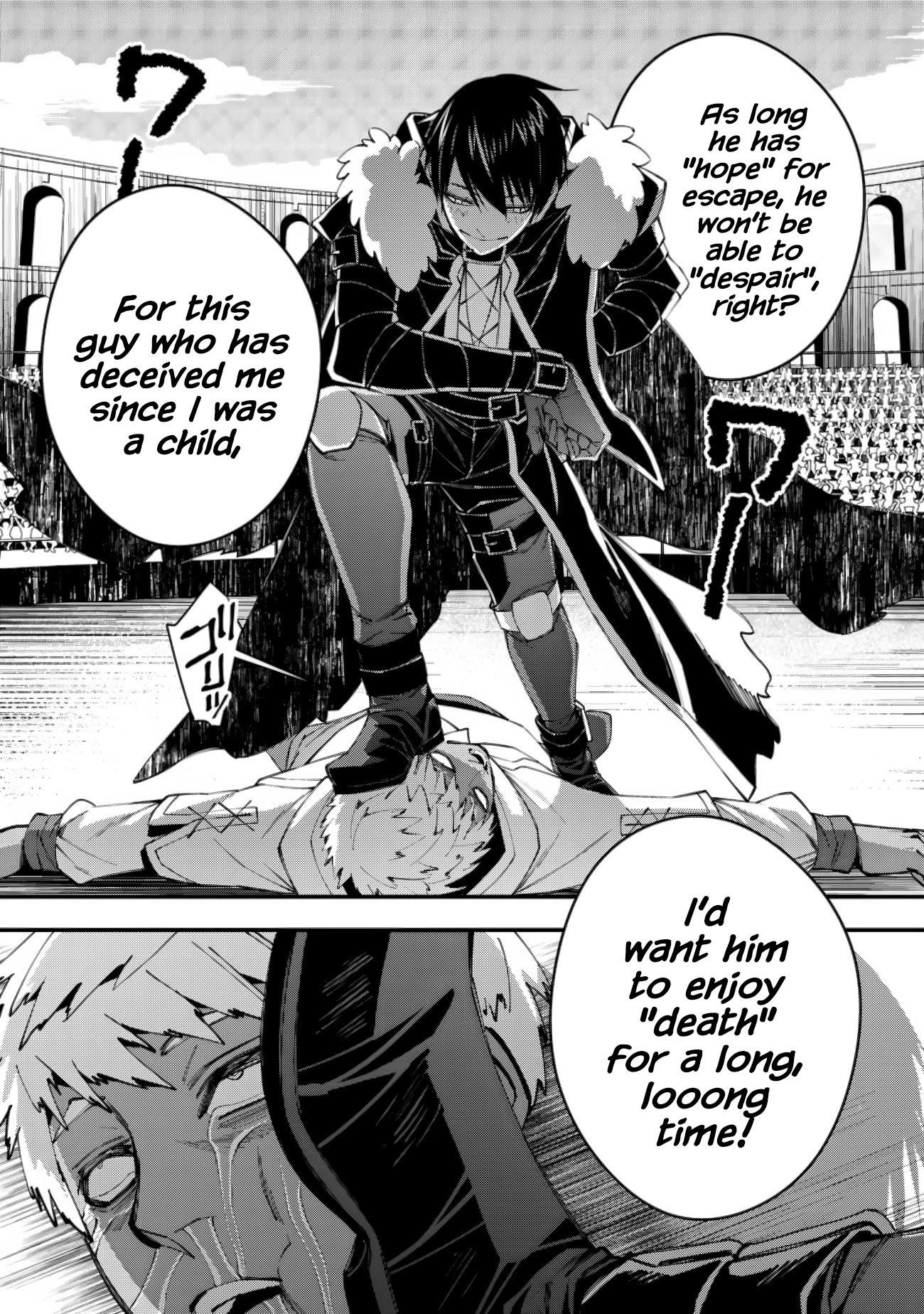 Fukushuu O Koinegau Saikyou Yuusha Wa, Yami No Chikara De Senmetsu Musou Suru Chapter 50 - Page 5 in English