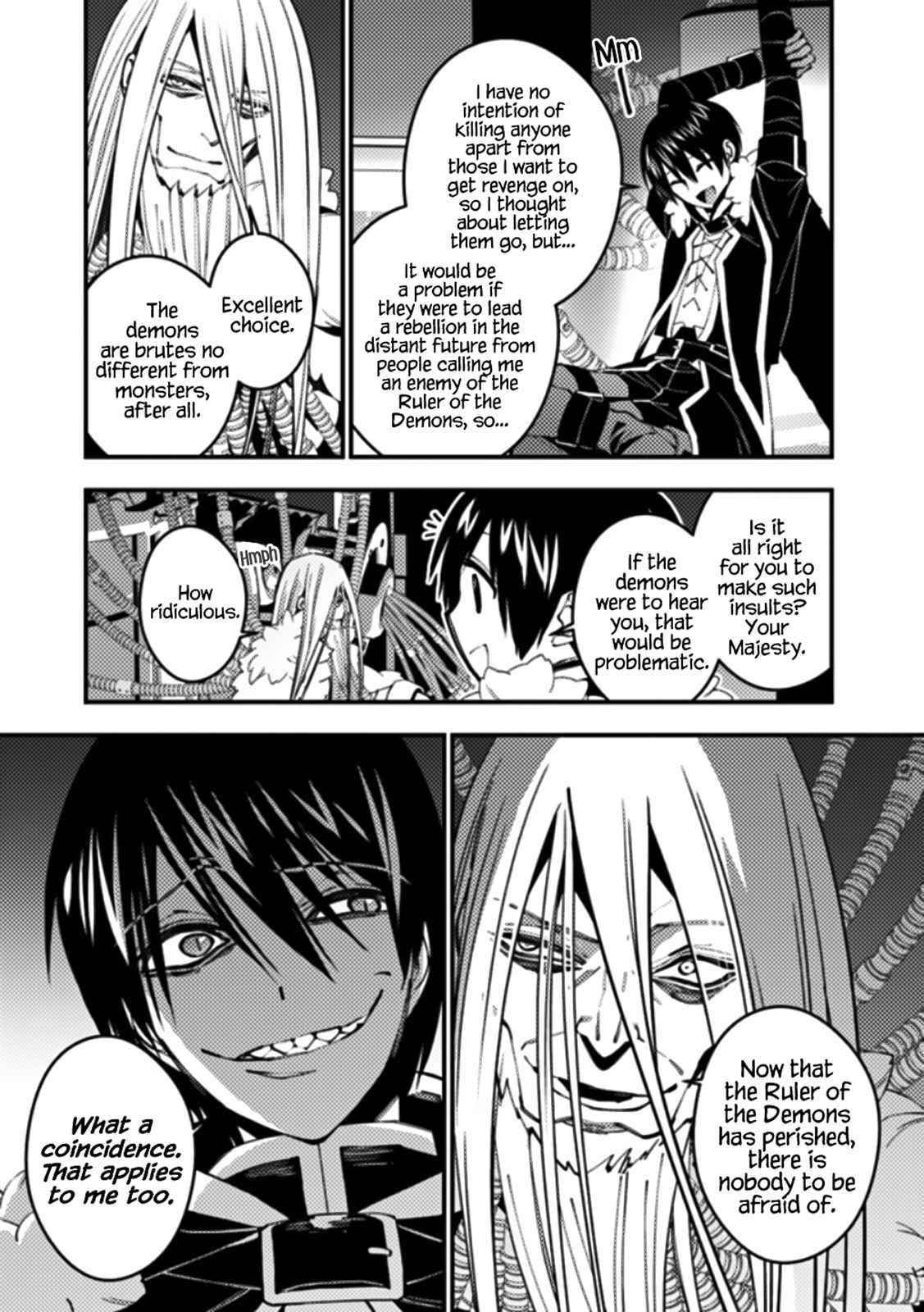 Fukushuu O Koinegau Saikyou Yuusha Wa, Yami No Chikara De Senmetsu Musou Suru Chapter 55 - Page 3 in English