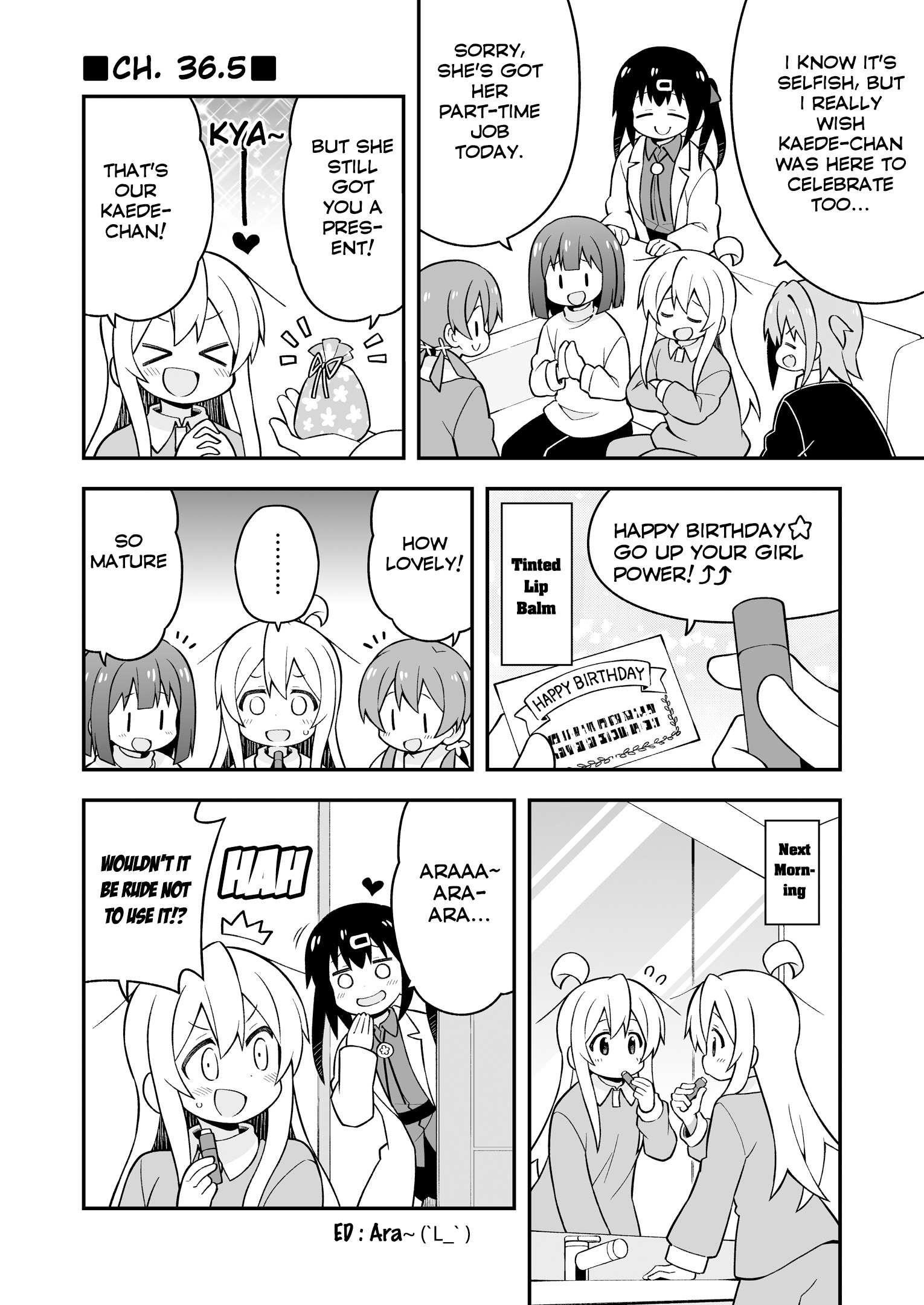 Onii-Chan Is Done For Chapter 37.5 - Page 5 in English