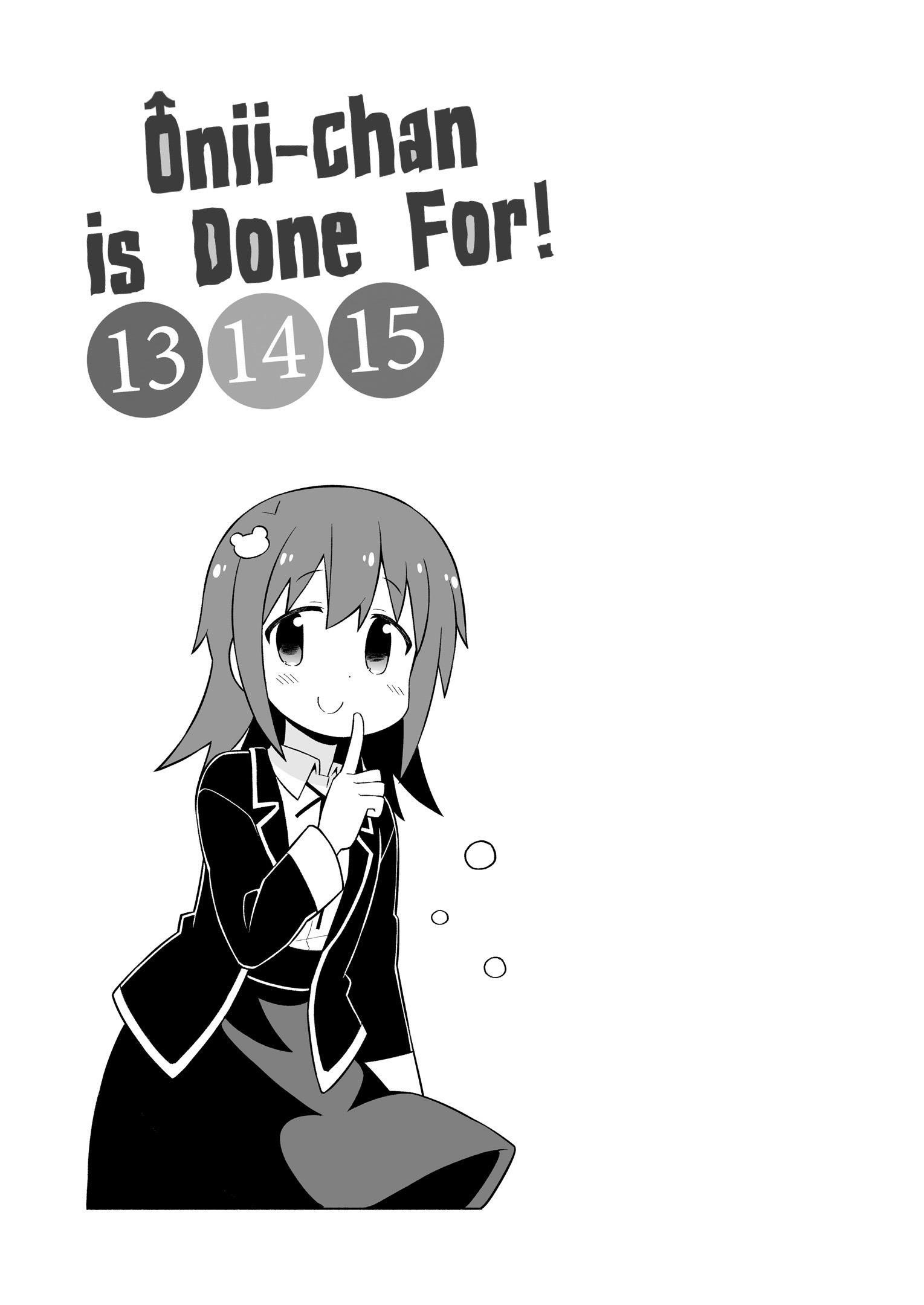 Onii-Chan Is Done For Chapter 45.9 - Page 6 in English