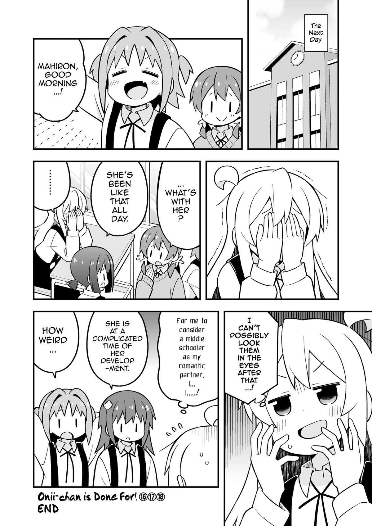 Onii-Chan Is Done For Chapter 54.75 - Page 6 in English