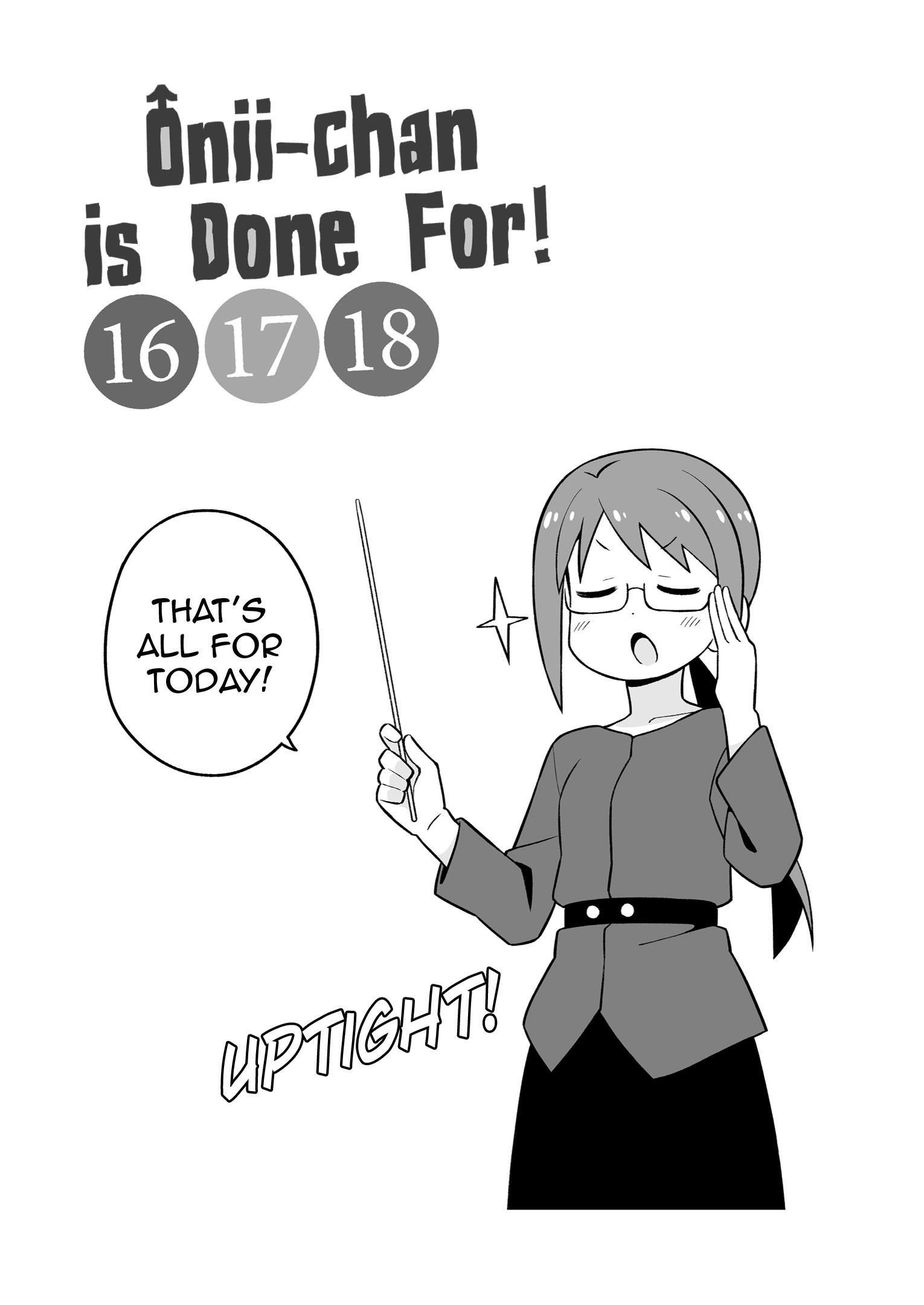 Onii-Chan Is Done For Chapter 54.9 - Page 16 in English