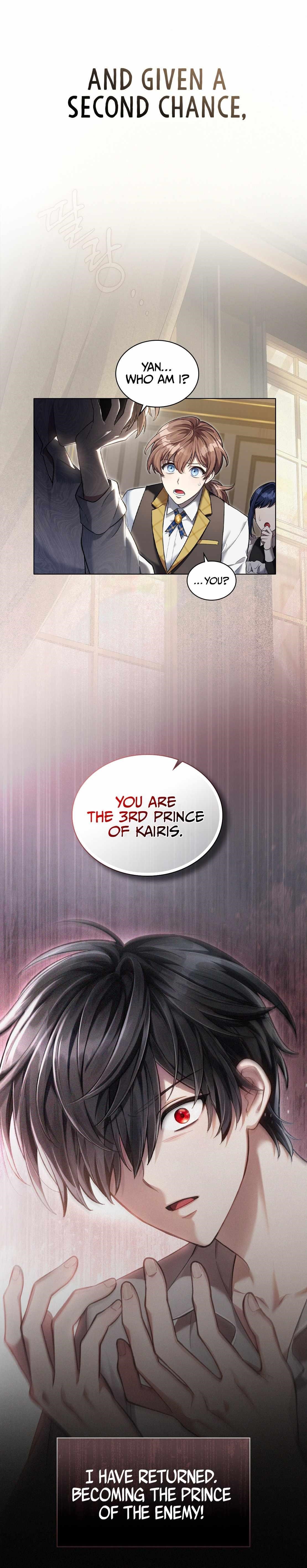 Reborn as the Enemy Prince Chapter 0 - Page 4 in English