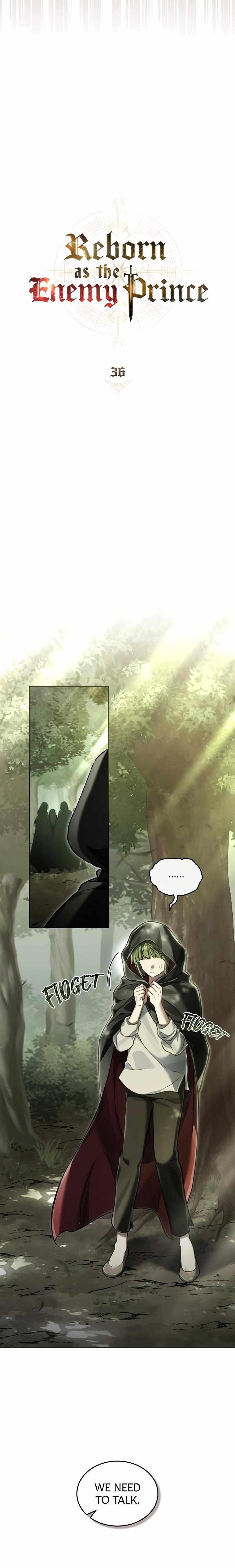 Reborn as the Enemy Prince Chapter 36 - Page 10 in English