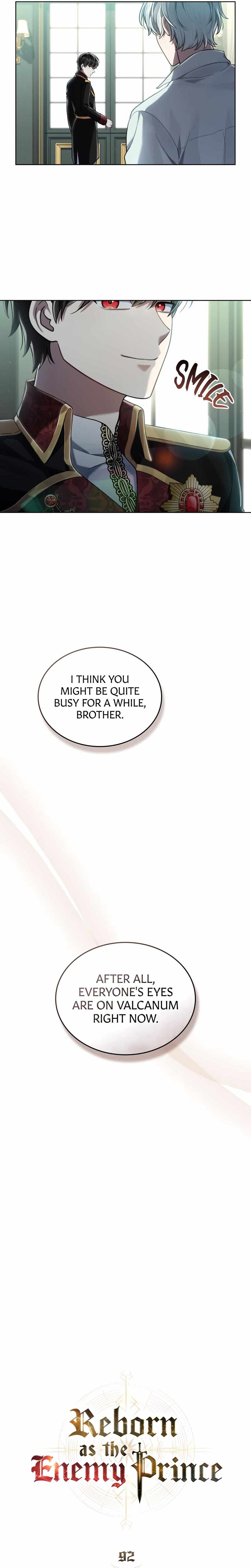 Reborn as the Enemy Prince Chapter 92 - Page 16 in English