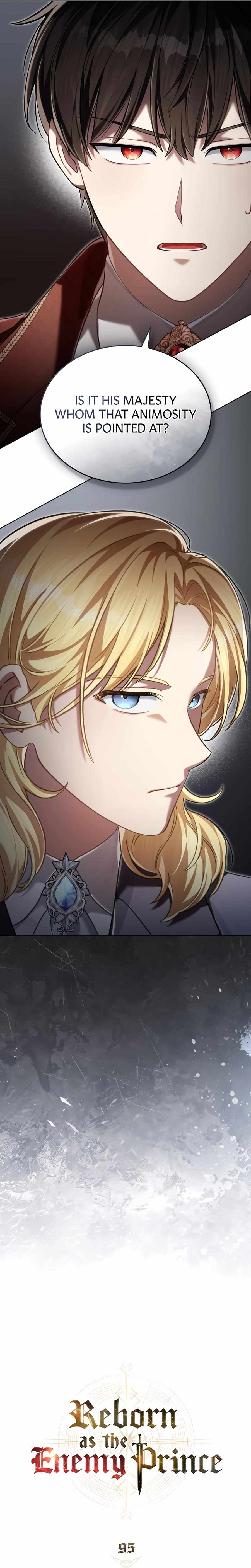 Reborn as the Enemy Prince Chapter 95 - Page 8 in English