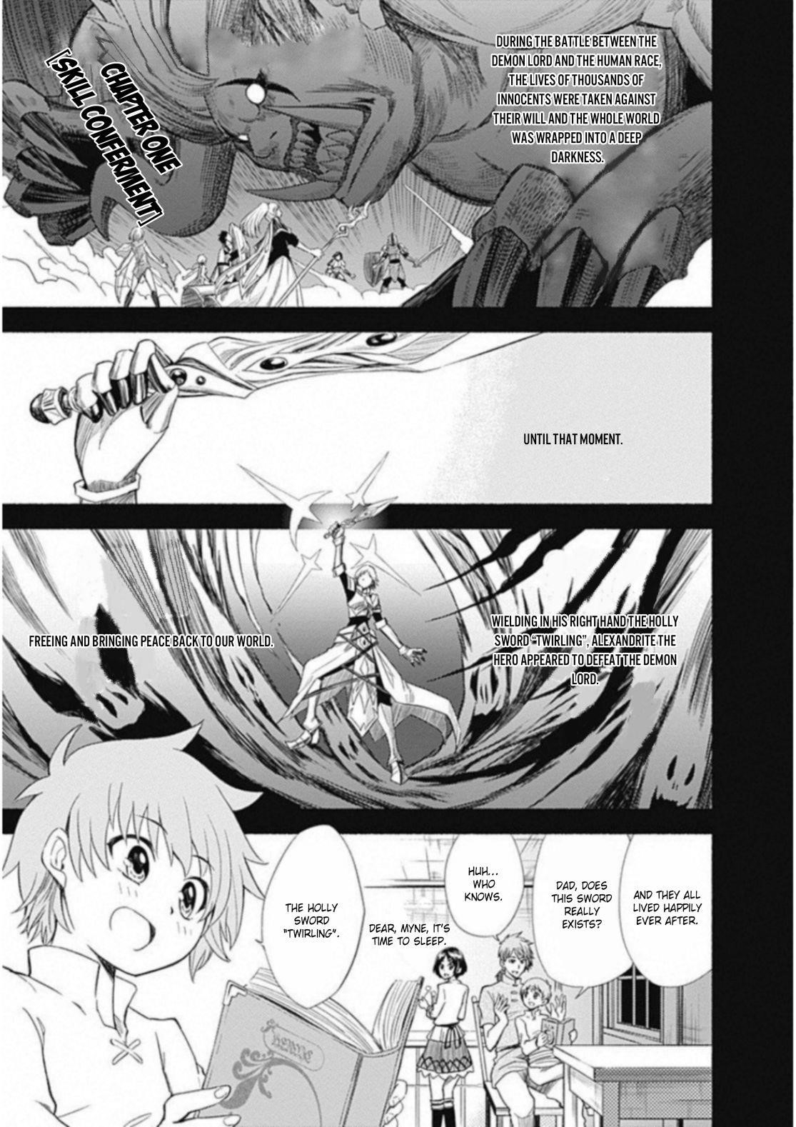 Living In This World With Cut & Paste Chapter 1 - Page 3 in English