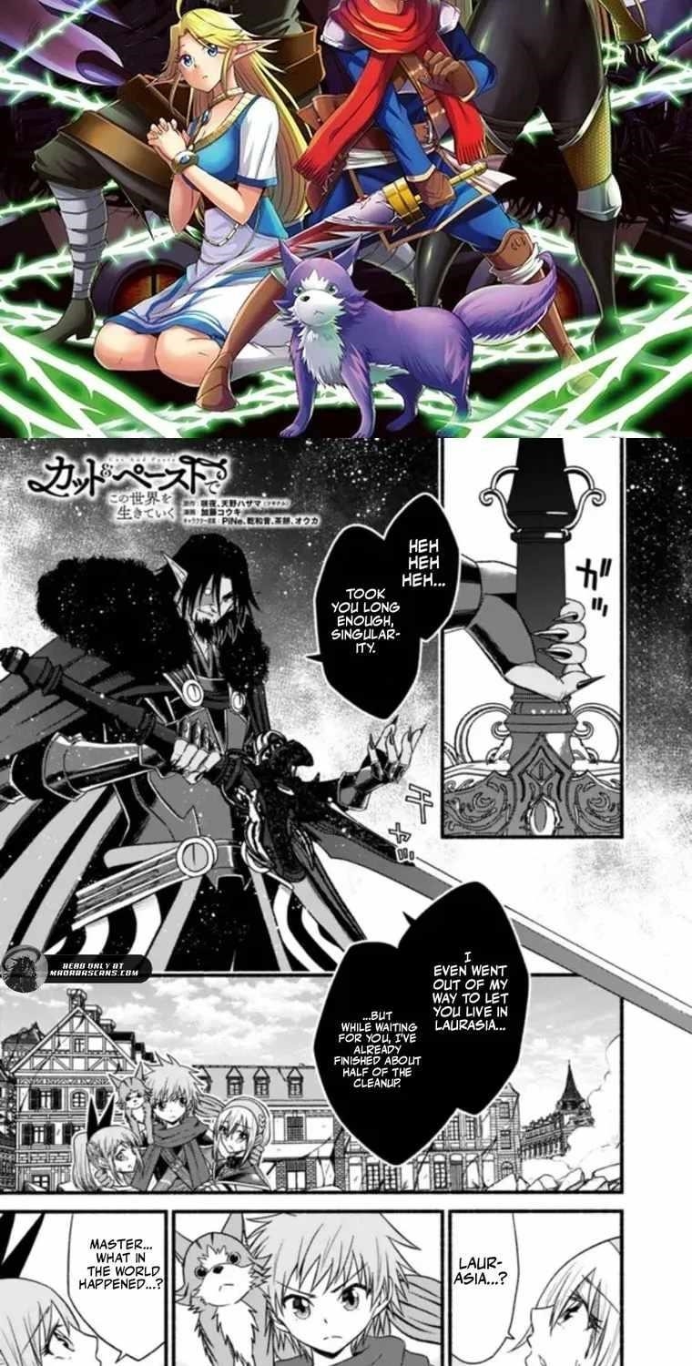 Living In This World With Cut & Paste Chapter 102.1 - Page 3 in English