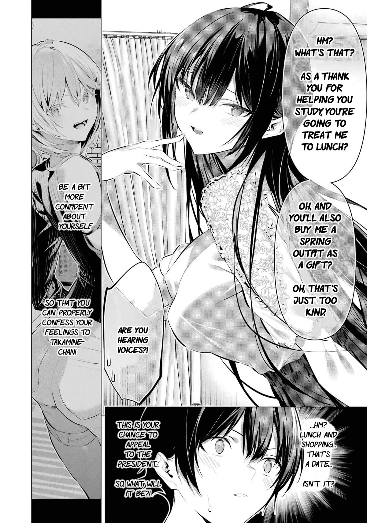 Please Put Them On, Takamine-san Chapter 49 - Page 3 in English