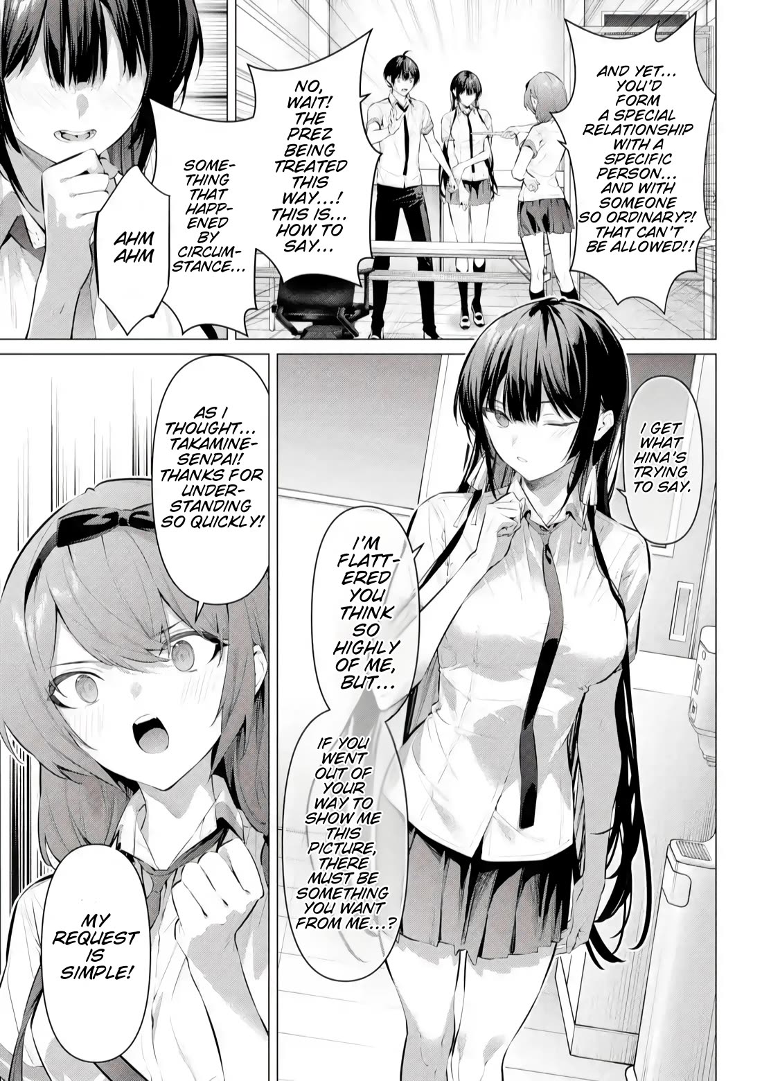 Please Put Them On, Takamine-san Chapter 66.1 - Page 14 in English