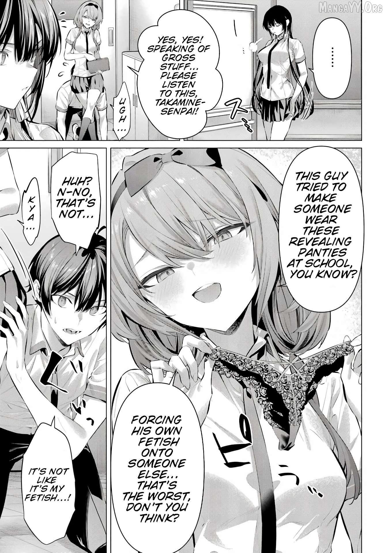 Please Put Them On, Takamine-san Chapter 68.1 - Page 6 in English
