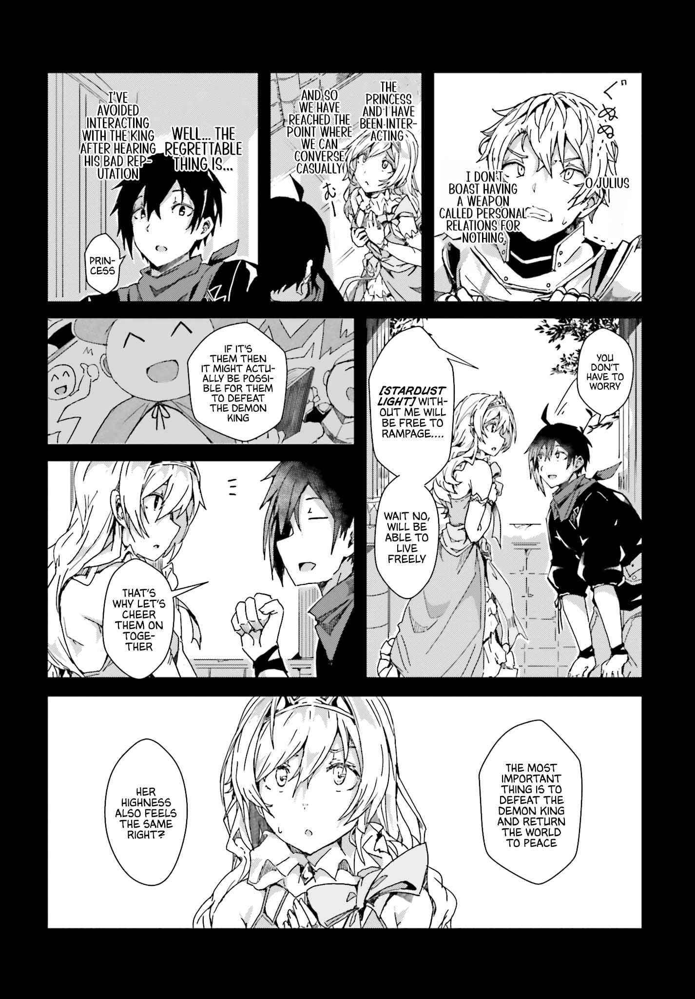 A Heroic Tale About Starting With a Personal Relations Cheat(Ability) and Letting Others Do the Job Chapter 2 - Page 10 in English
