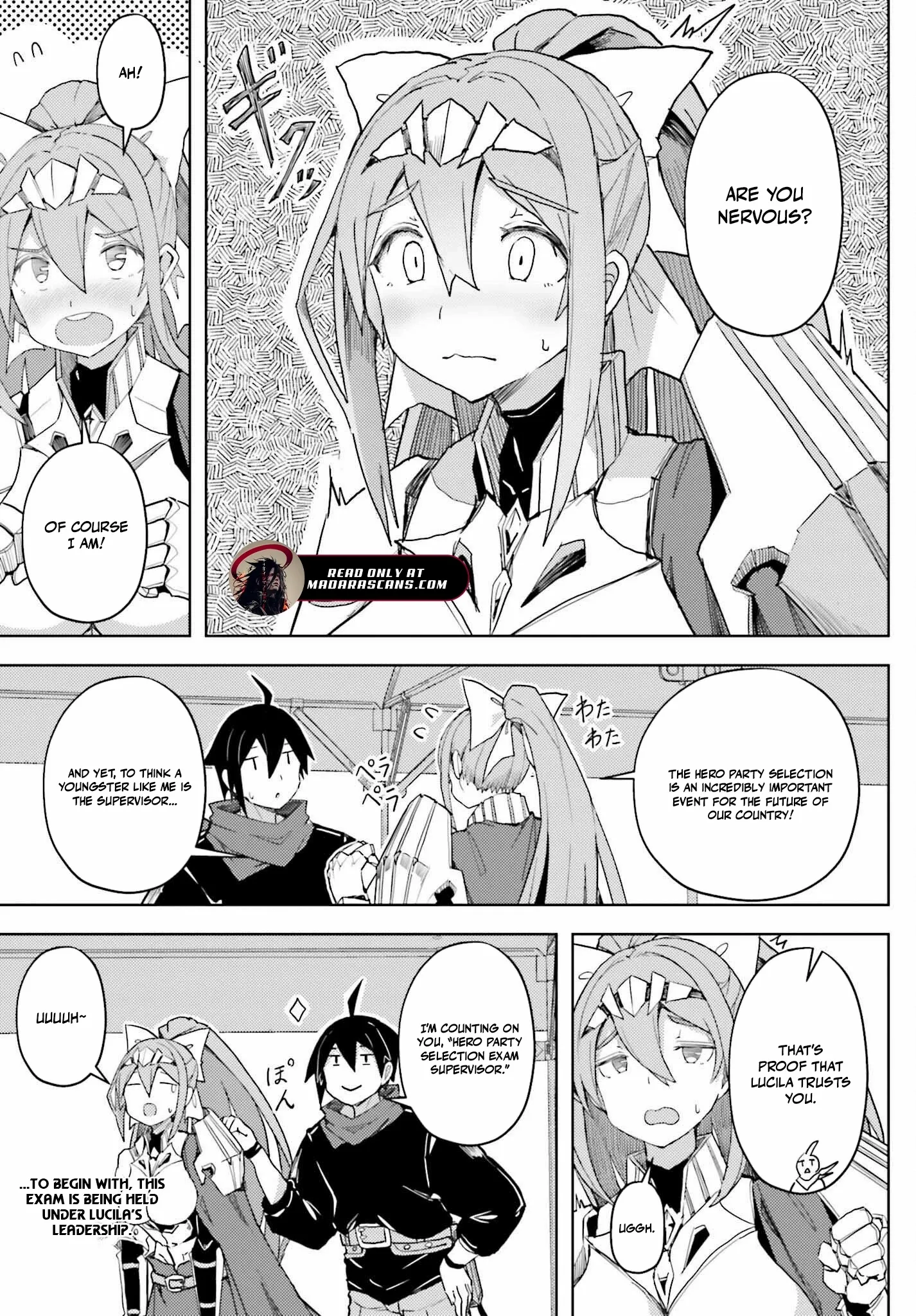 A Heroic Tale About Starting With a Personal Relations Cheat(Ability) and Letting Others Do the Job Chapter 34 - Page 5 in English