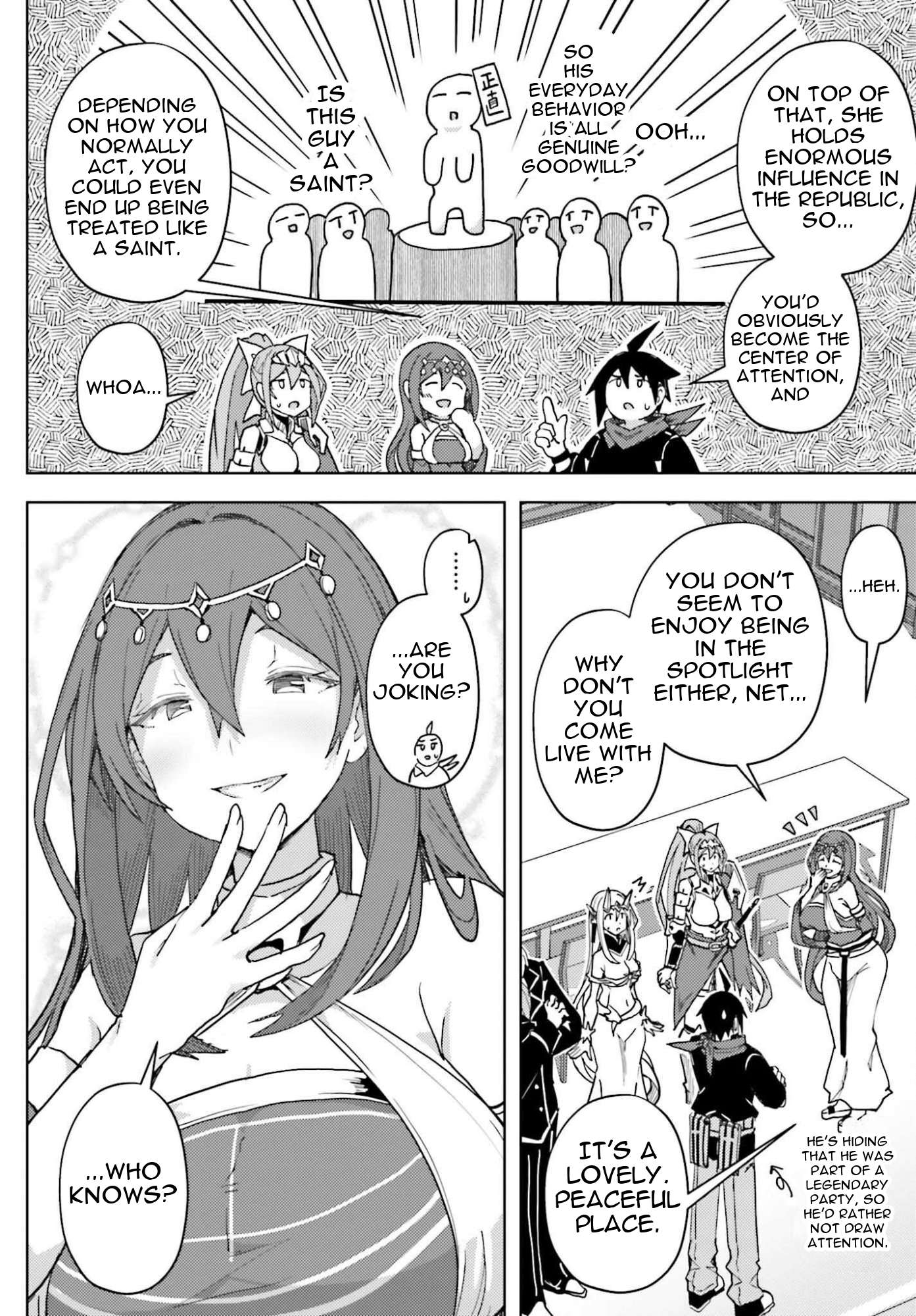 A Heroic Tale About Starting With a Personal Relations Cheat(Ability) and Letting Others Do the Job Chapter 36 - Page 13 in English