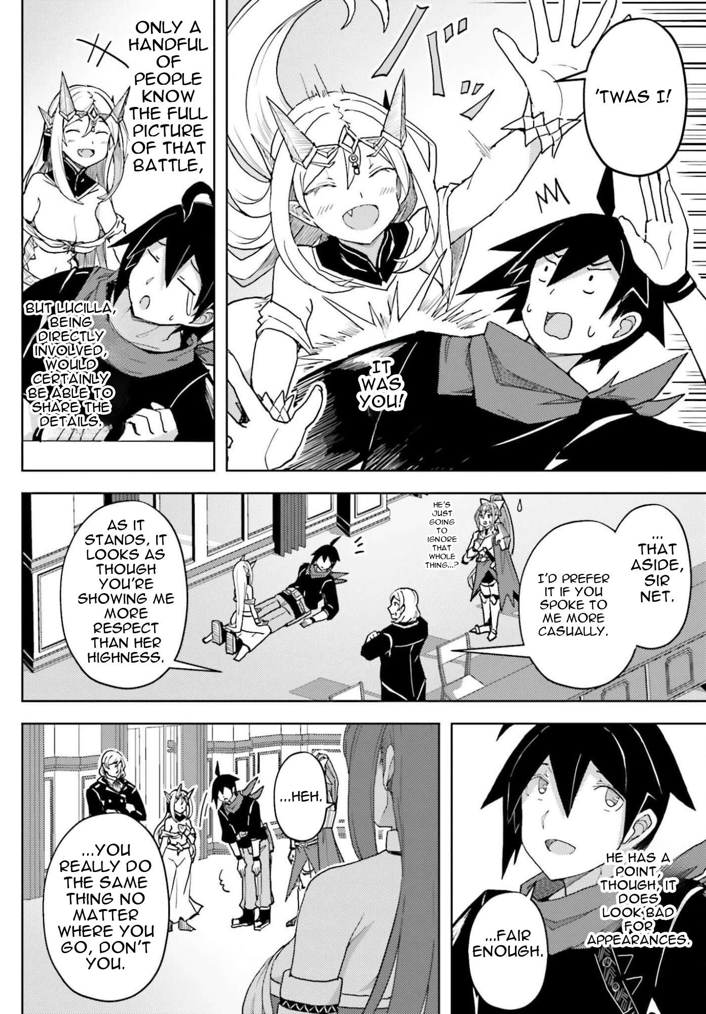 A Heroic Tale About Starting With a Personal Relations Cheat(Ability) and Letting Others Do the Job Chapter 36 - Page 7 in English