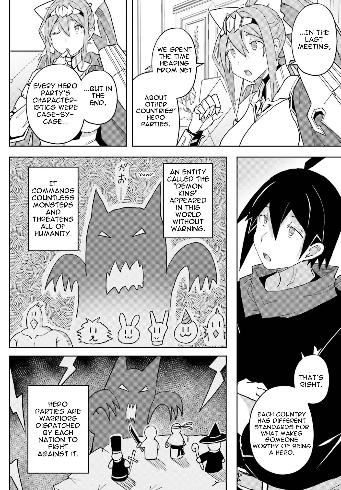 A Heroic Tale About Starting With a Personal Relations Cheat(Ability) and Letting Others Do the Job Chapter 38 - Page 9 in English