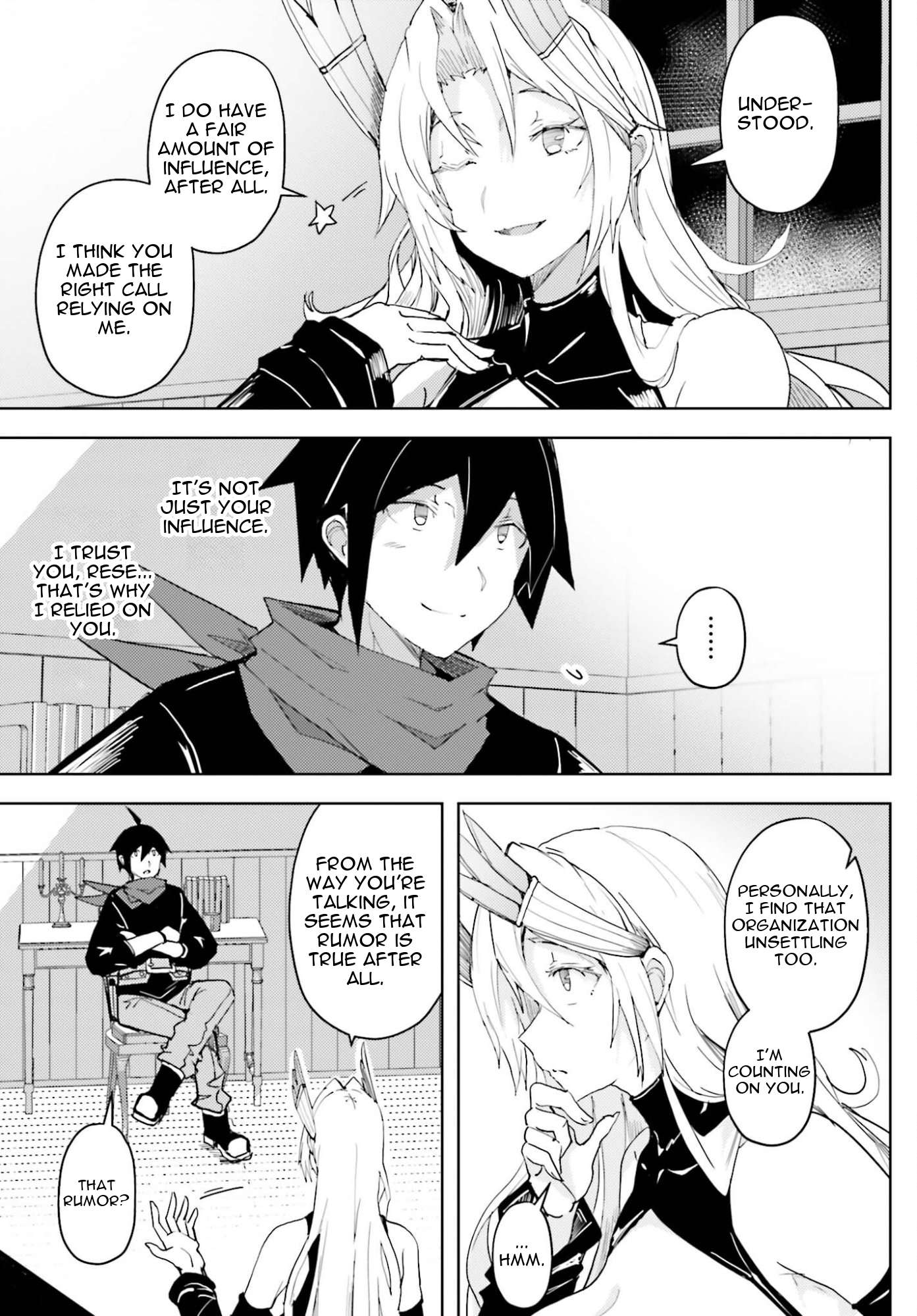 A Heroic Tale About Starting With a Personal Relations Cheat(Ability) and Letting Others Do the Job Chapter 39 - Page 12 in English