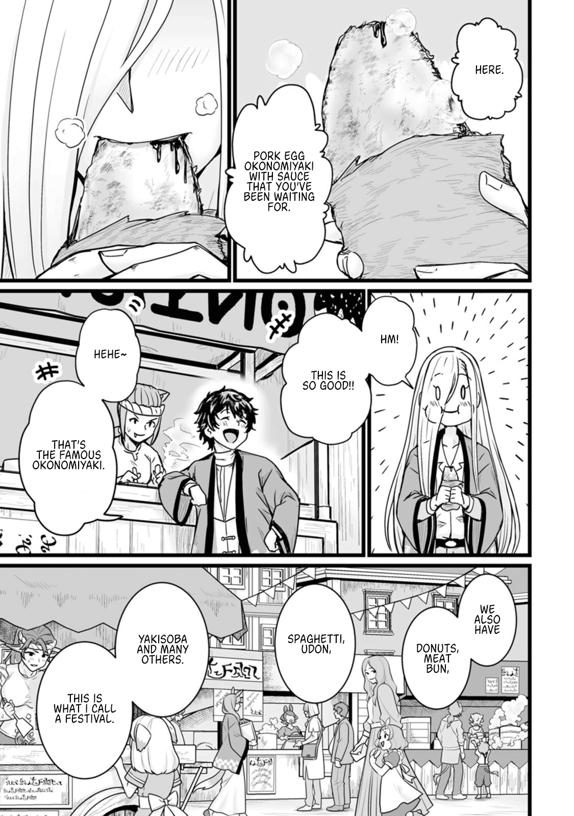 Living in Another World by Taking Commissions ~A Relaxing and Comfy Life of The Restoration Magician’s Staffing Agency~ Chapter 14 - Page 3 in English