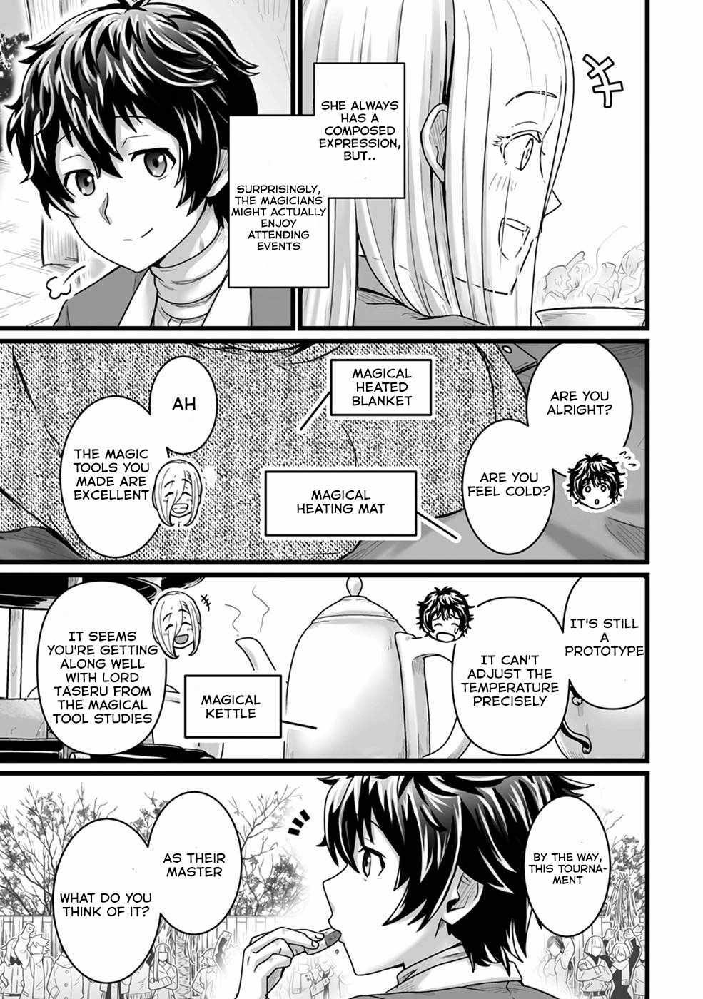 Living in Another World by Taking Commissions ~A Relaxing and Comfy Life of The Restoration Magician’s Staffing Agency~ Chapter 19 - Page 15 in English