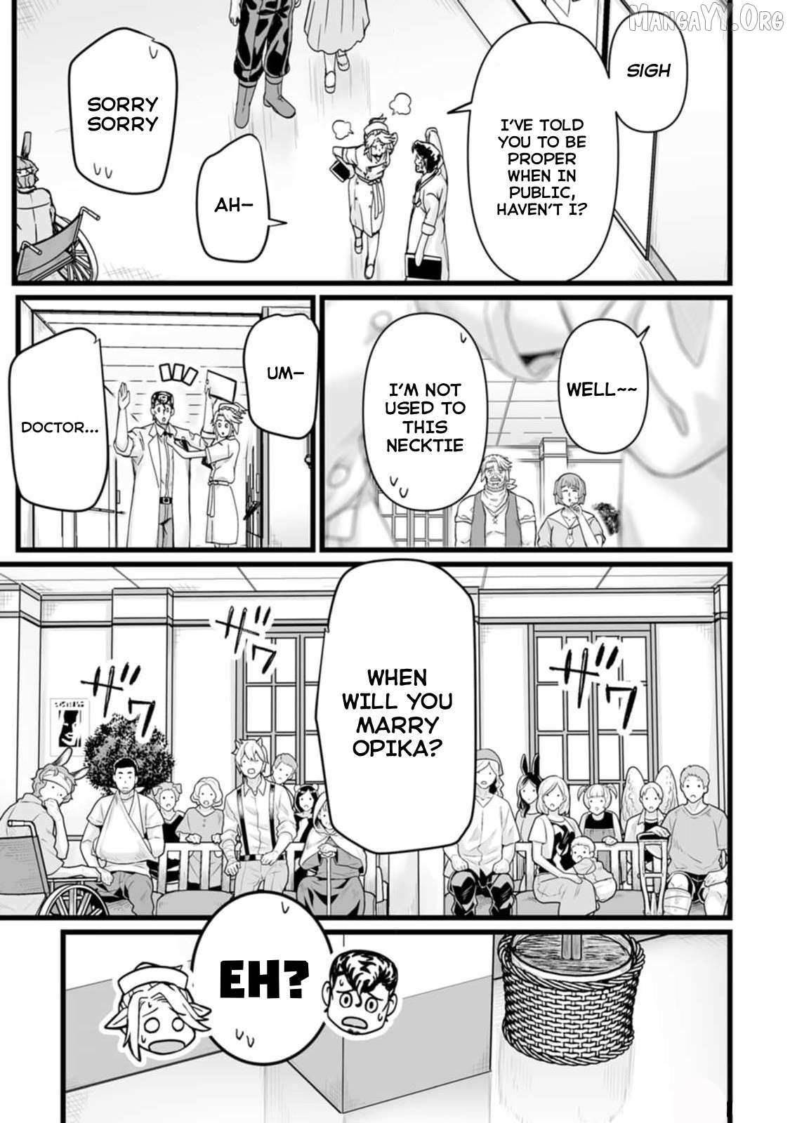 Living in Another World by Taking Commissions ~A Relaxing and Comfy Life of The Restoration Magician’s Staffing Agency~ Chapter 32.1 - Page 13 in English