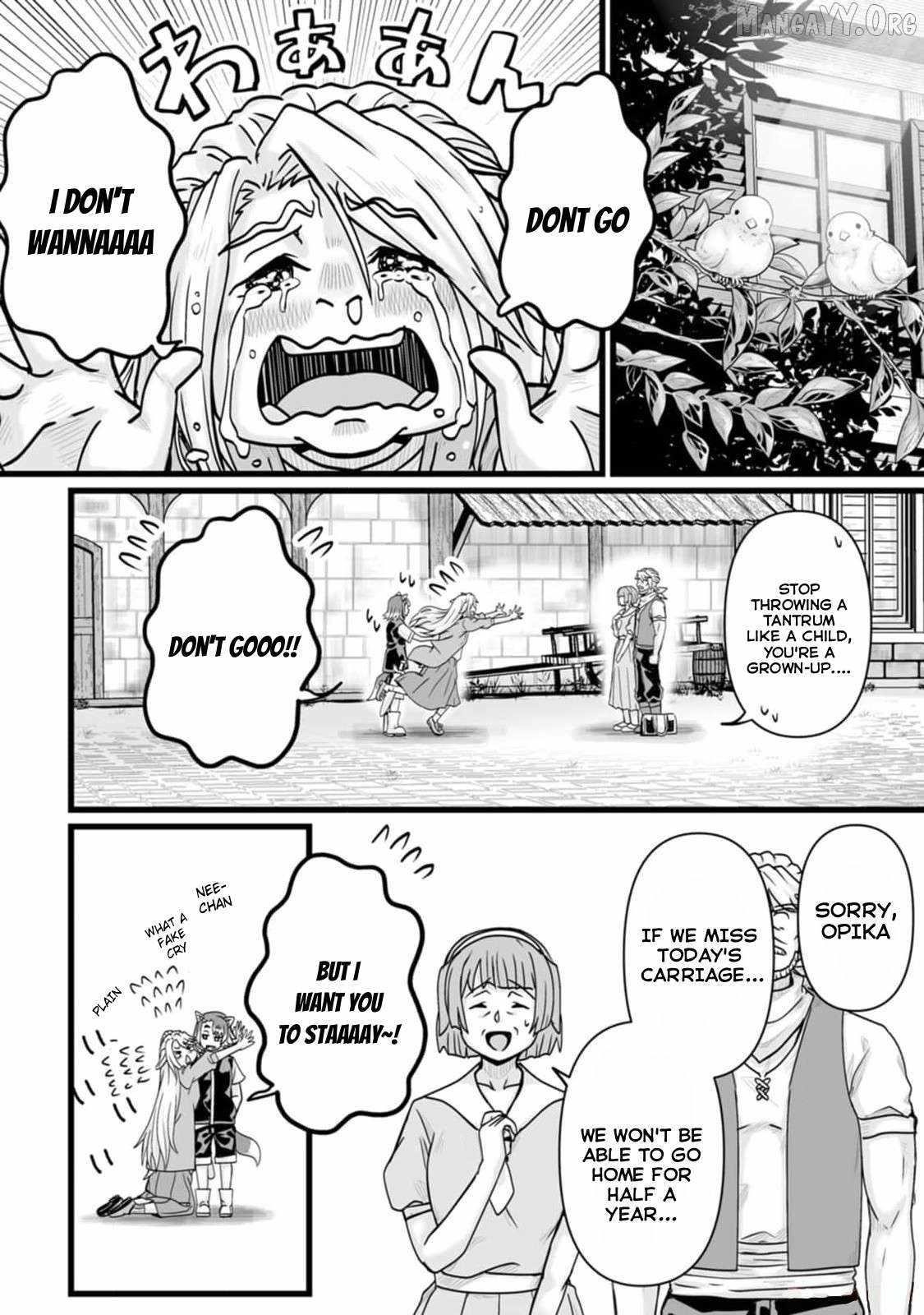 Living in Another World by Taking Commissions ~A Relaxing and Comfy Life of The Restoration Magician’s Staffing Agency~ Chapter 32.2 - Page 18 in English