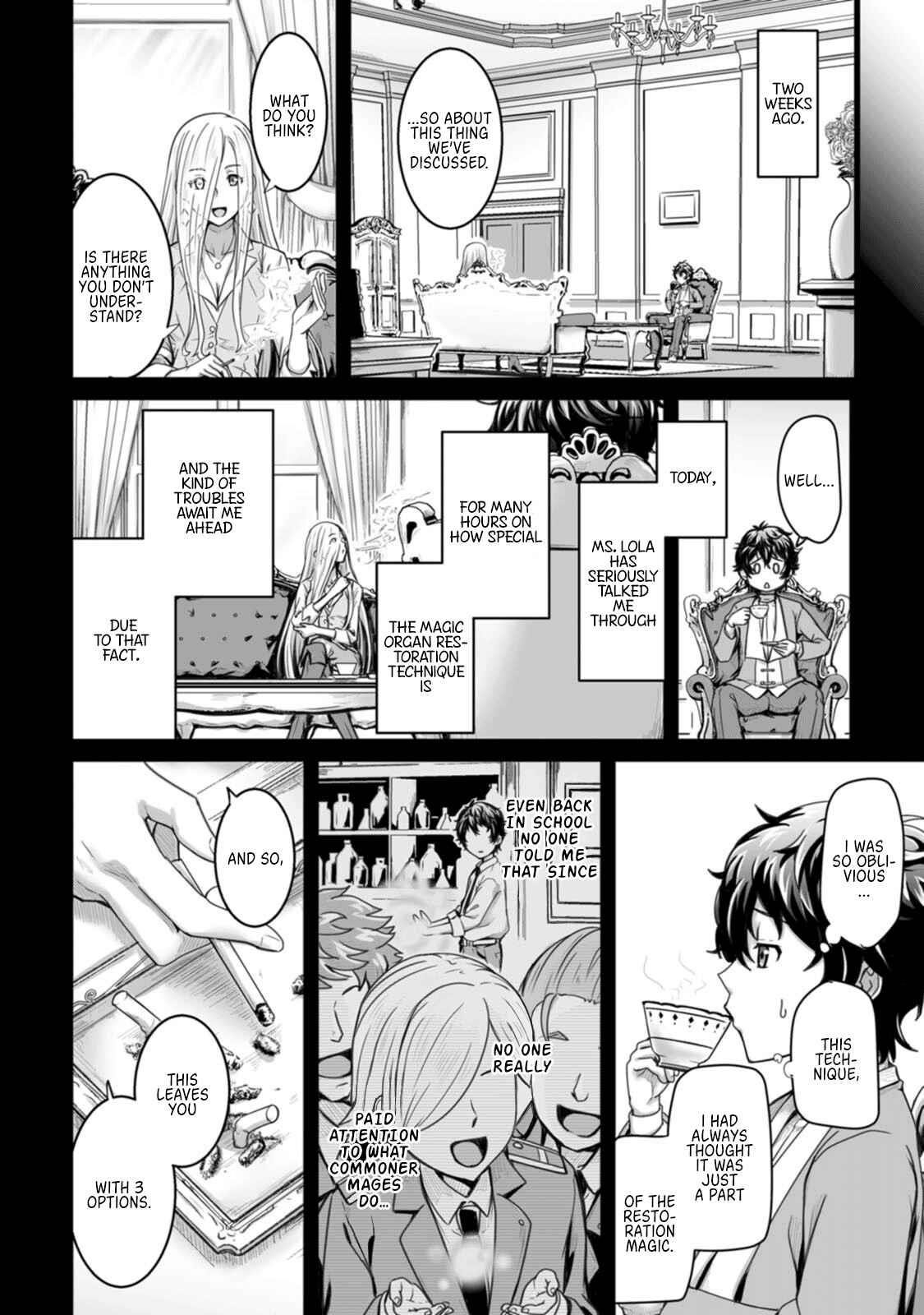 Living in Another World by Taking Commissions ~A Relaxing and Comfy Life of The Restoration Magician’s Staffing Agency~ Chapter 6 - Page 4 in English