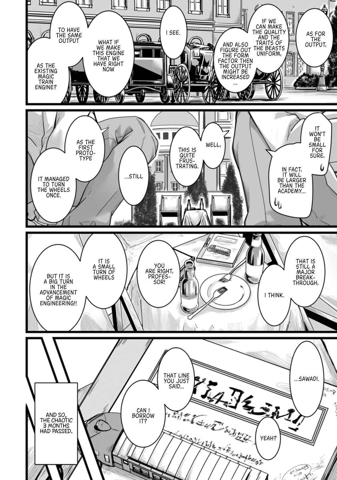 Living in Another World by Taking Commissions ~A Relaxing and Comfy Life of The Restoration Magician’s Staffing Agency~ Chapter 7 - Page 6 in English