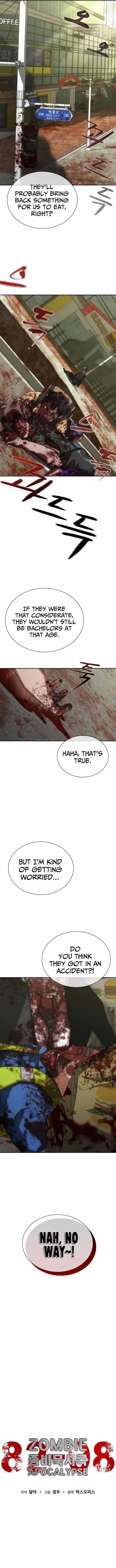 Zombie Apocalypse 82-08 Chapter 8 - Page 7 in English