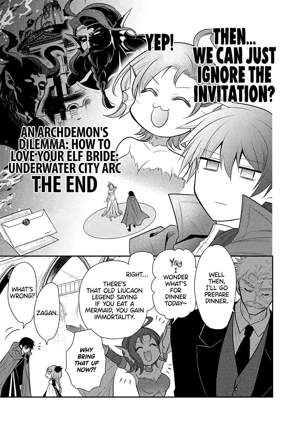 Maou No Ore Ga Dorei Elf Wo Yome Ni Shitanda Ga, Dou Medereba Ii? Chapter 73 - Page 12 in English