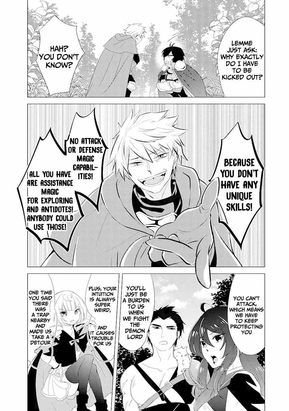 Yuusha party wo tuihou sareta ore daga, ore kara sudatte kuretayoude ureshii. nanode daiseijo, omae ni otte korarete ha komarunodaga? Chapter 1.1 - Page 9 in English