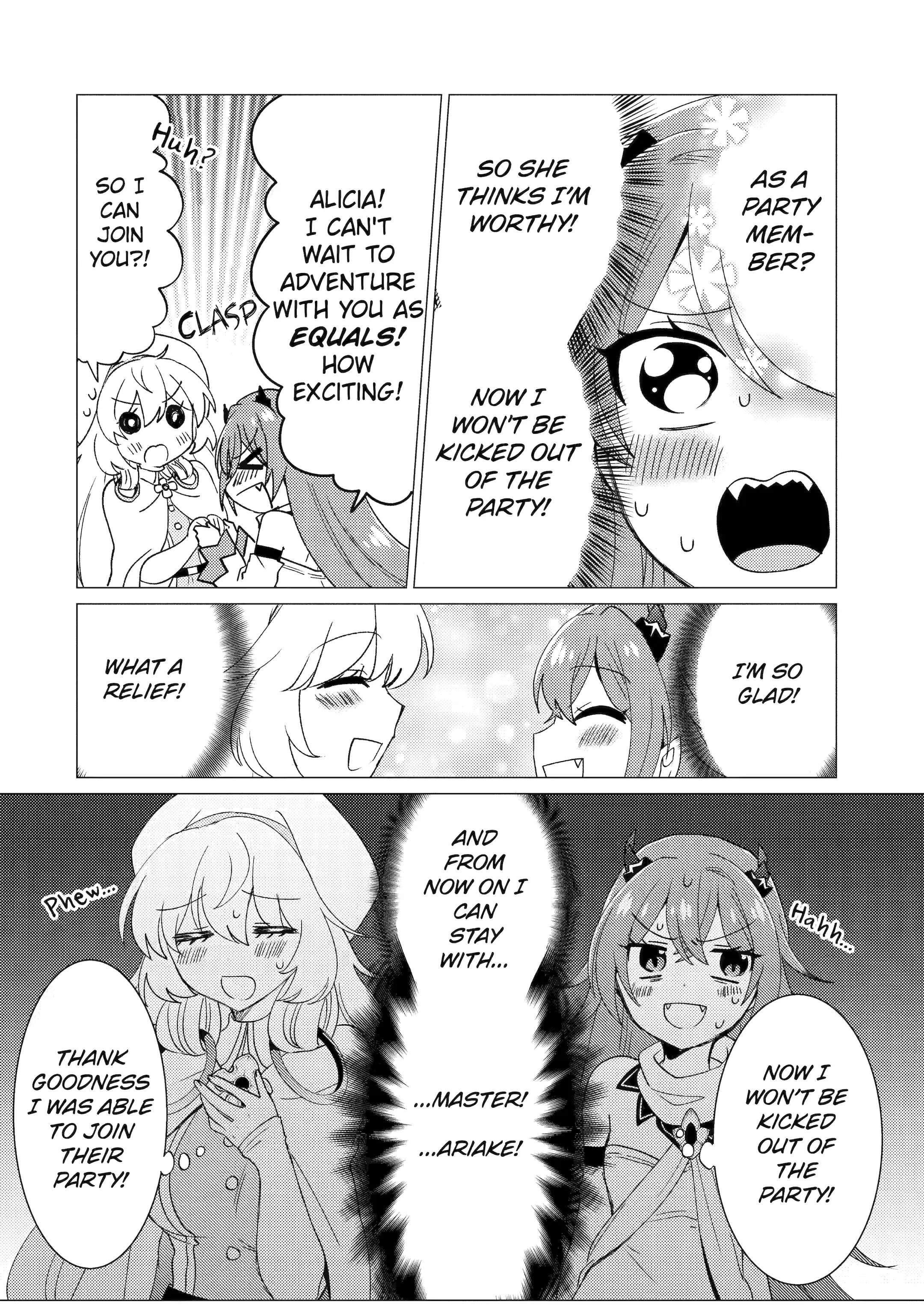 Yuusha party wo tuihou sareta ore daga, ore kara sudatte kuretayoude ureshii. nanode daiseijo, omae ni otte korarete ha komarunodaga? Chapter 20.2 - Page 8 in English