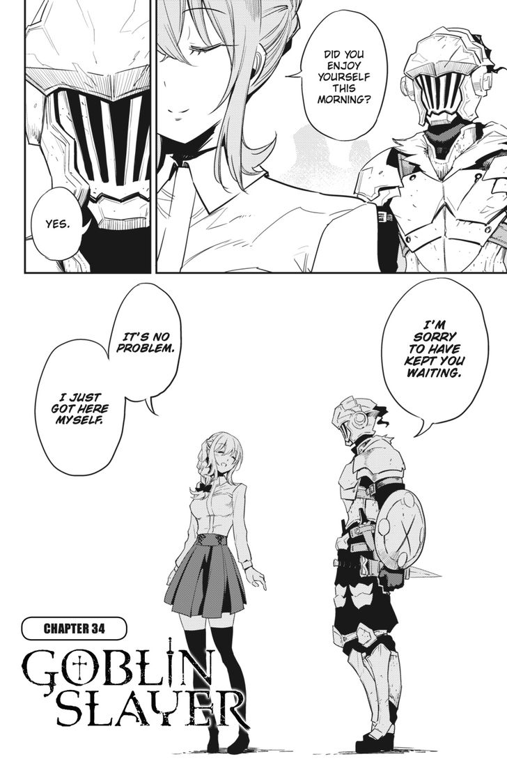 GOBLIN SLAYER Chapter 34 - Page 3 in English