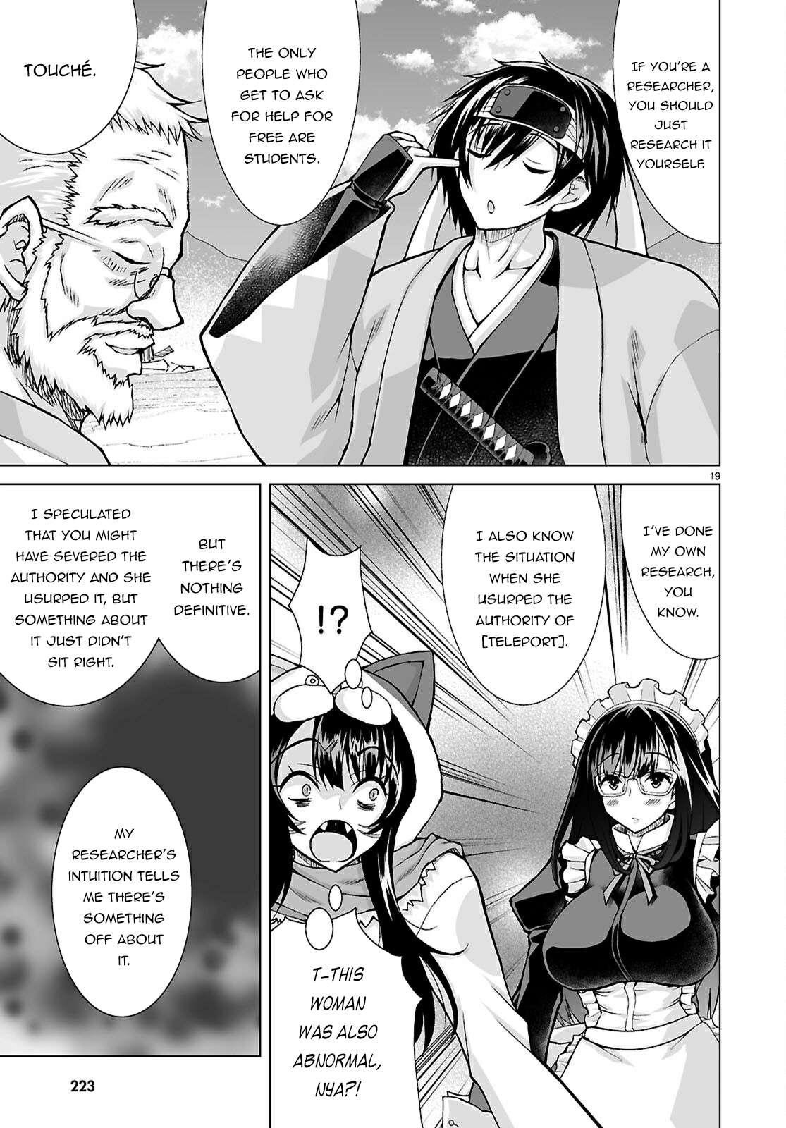 I Was Summoned to Another World, but I Got the Power to Cut Anything, so It Was Easy Mode Chapter 13 - Page 21 in English