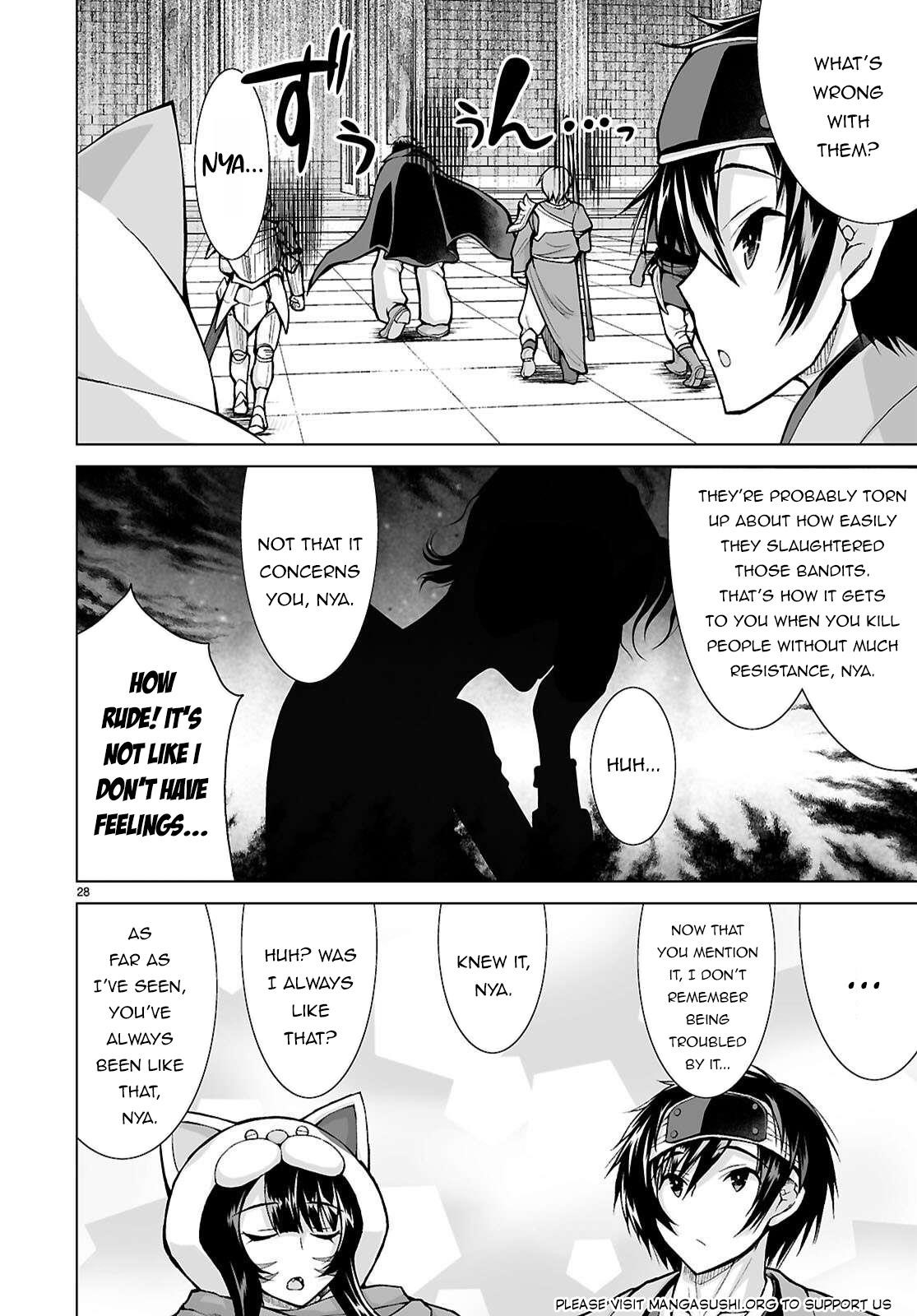 I Was Summoned to Another World, but I Got the Power to Cut Anything, so It Was Easy Mode Chapter 17 - Page 28 in English