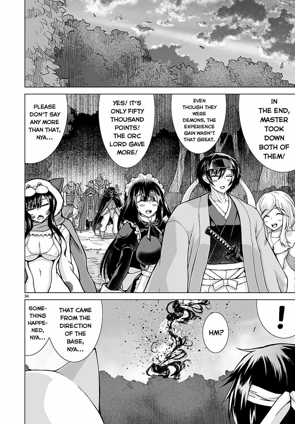 I Was Summoned to Another World, but I Got the Power to Cut Anything, so It Was Easy Mode Chapter 18 - Page 34 in English