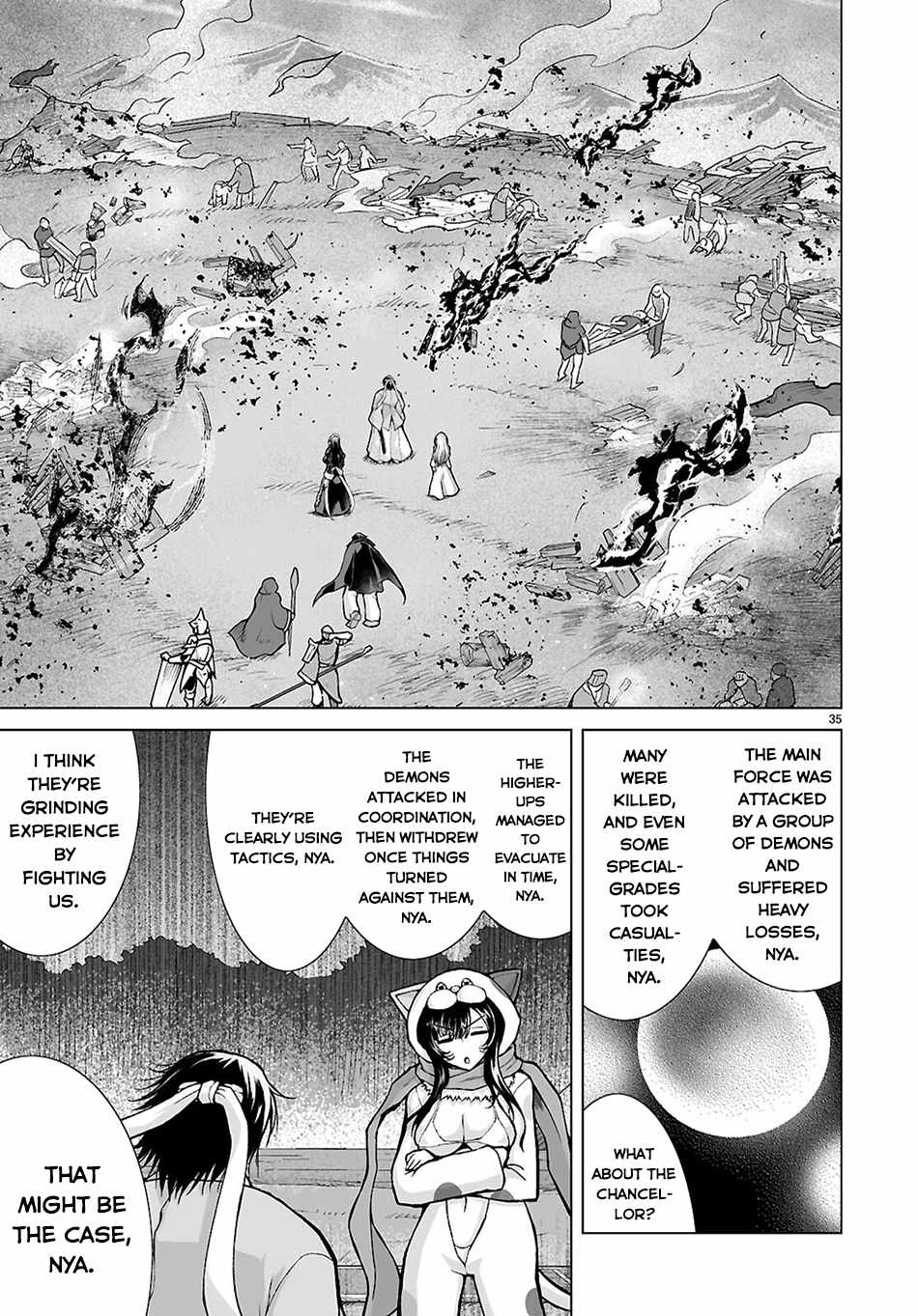 I Was Summoned to Another World, but I Got the Power to Cut Anything, so It Was Easy Mode Chapter 18 - Page 35 in English