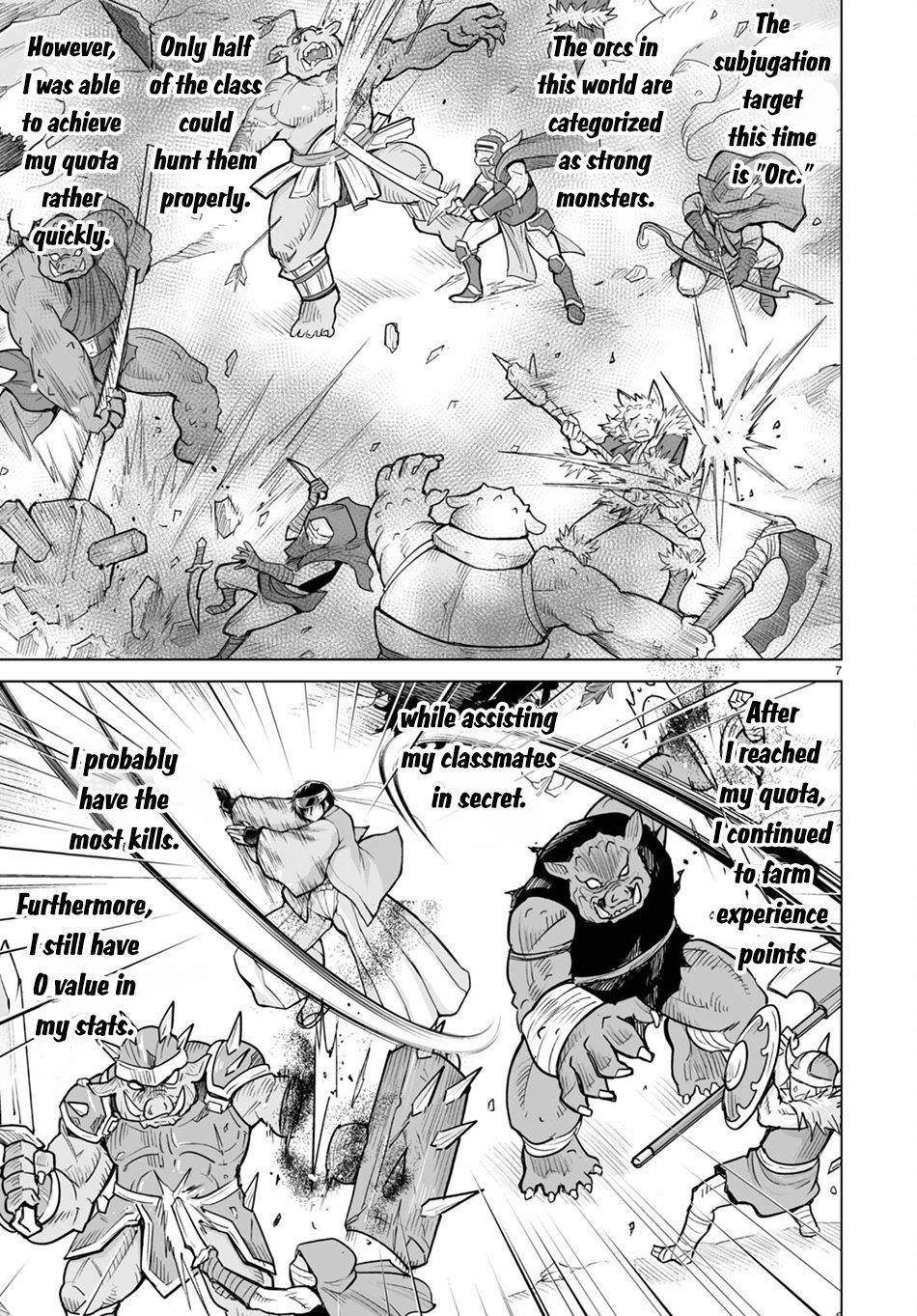 I Was Summoned to Another World, but I Got the Power to Cut Anything, so It Was Easy Mode Chapter 3 - Page 7 in English