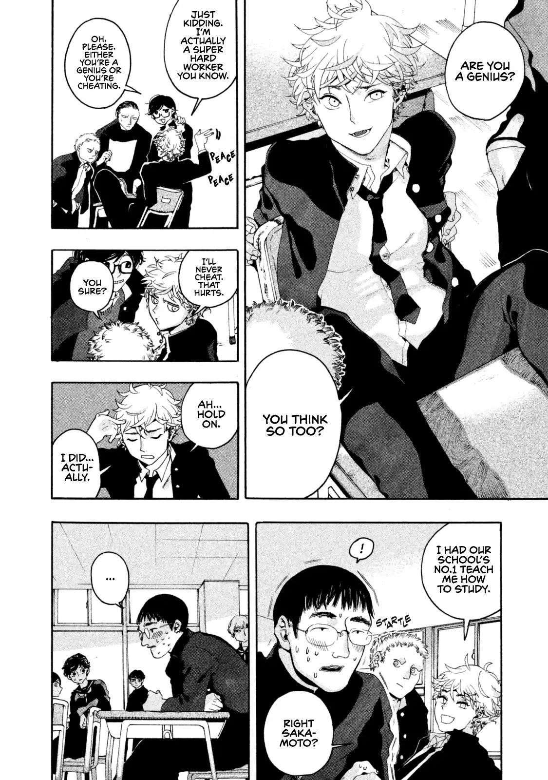 Blue Period Chapter 1 - Page 10 in English
