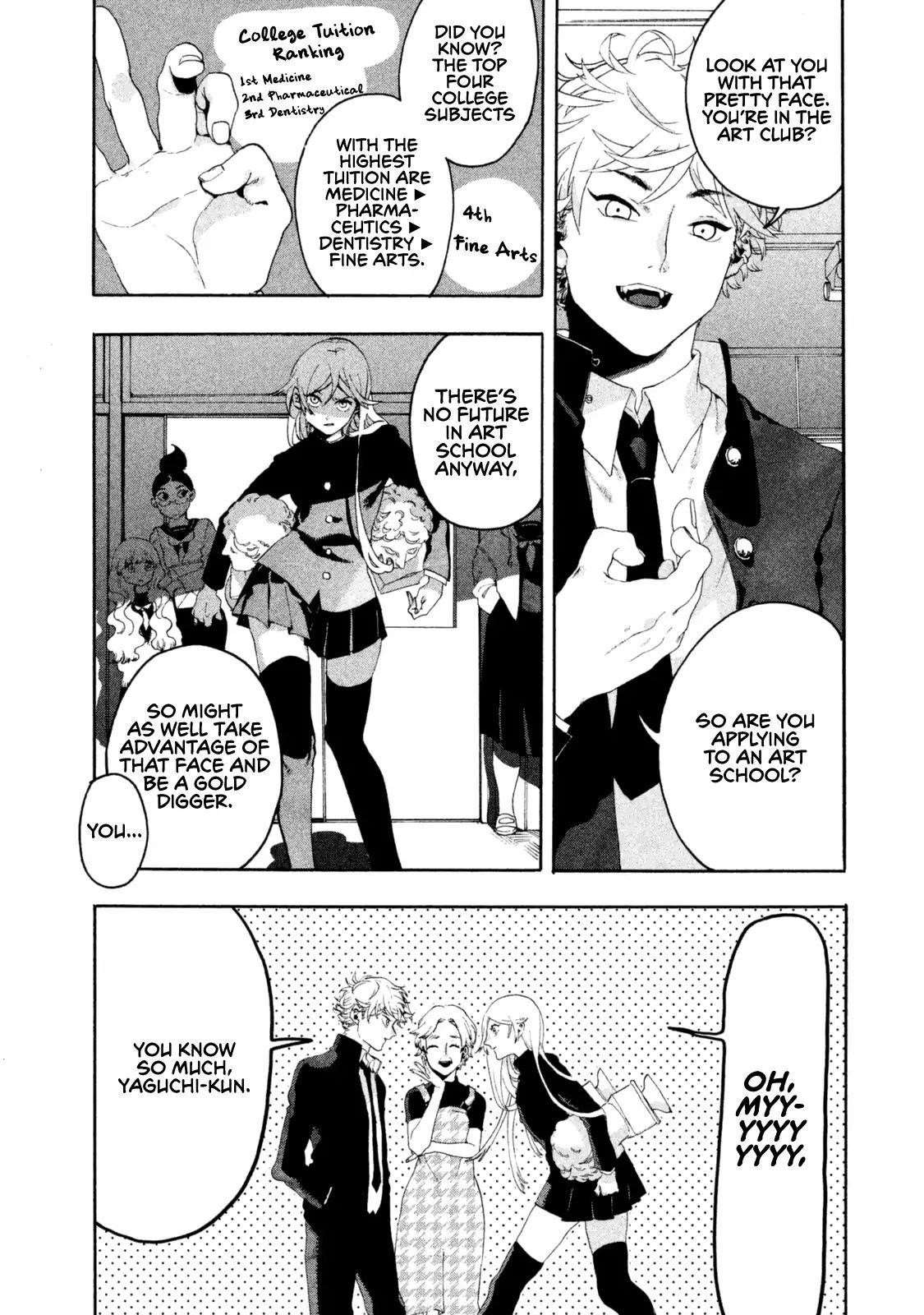Blue Period Chapter 1 - Page 28 in English