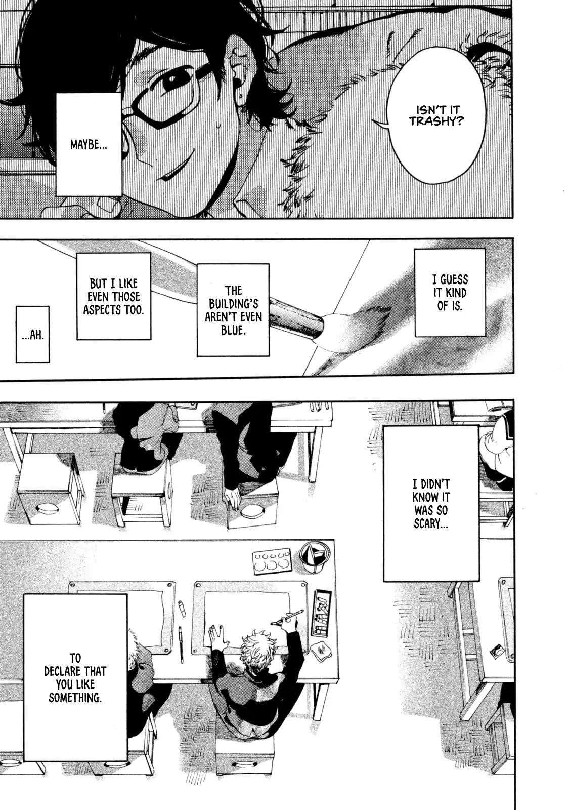 Blue Period Chapter 1 - Page 54 in English