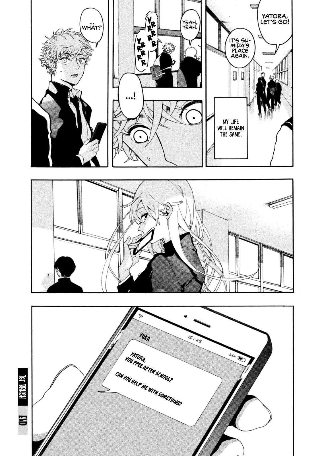 Blue Period Chapter 1 - Page 61 in English
