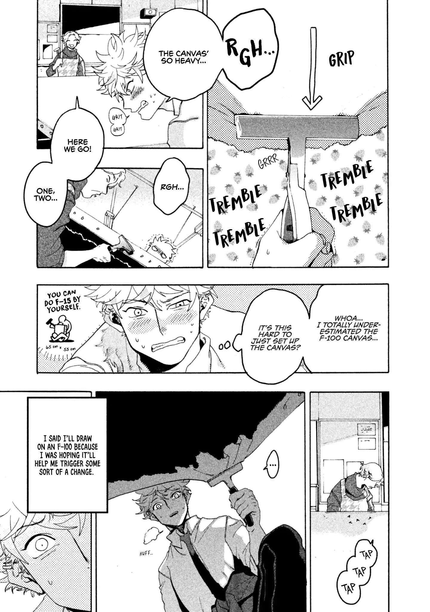 Blue Period Chapter 10 - Page 18 in English