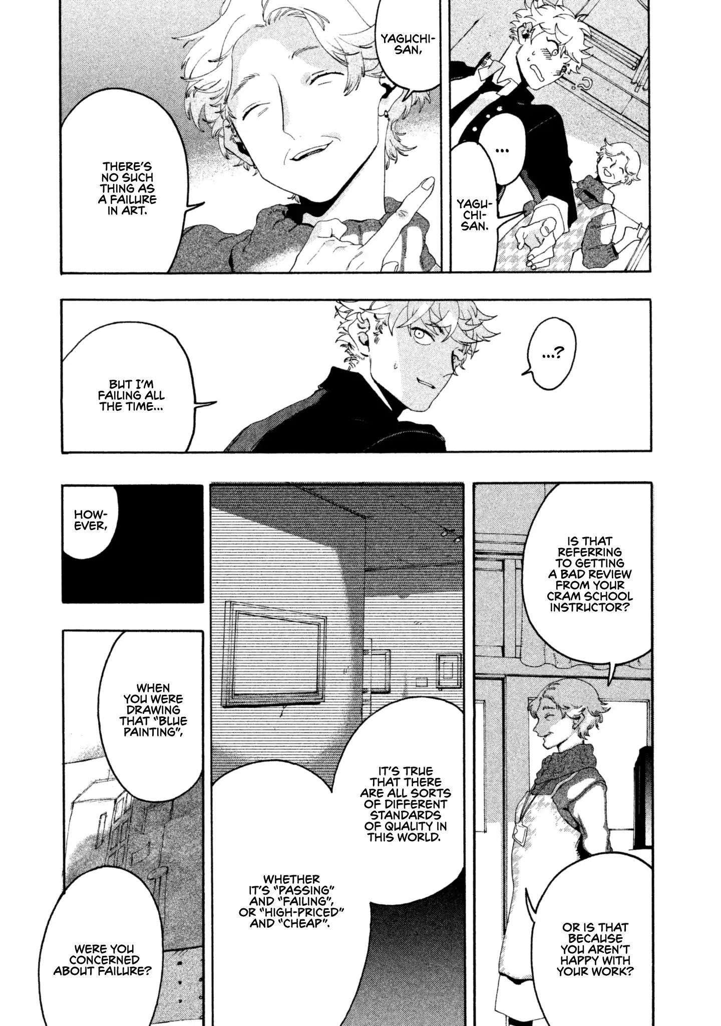 Blue Period Chapter 10 - Page 20 in English