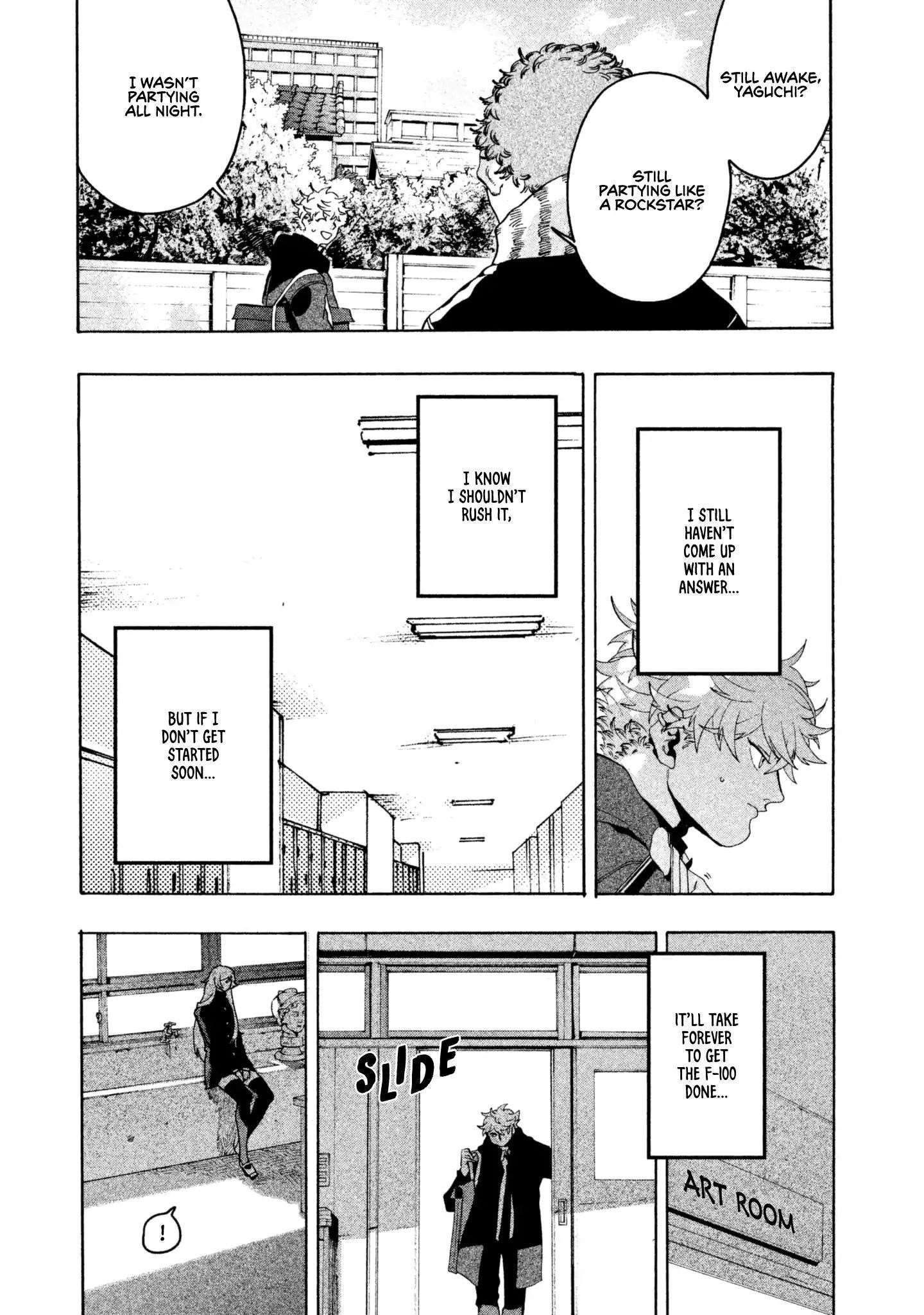 Blue Period Chapter 10 - Page 32 in English
