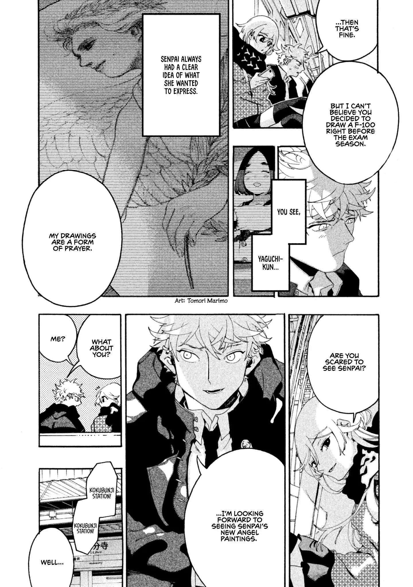 Blue Period Chapter 10 - Page 37 in English