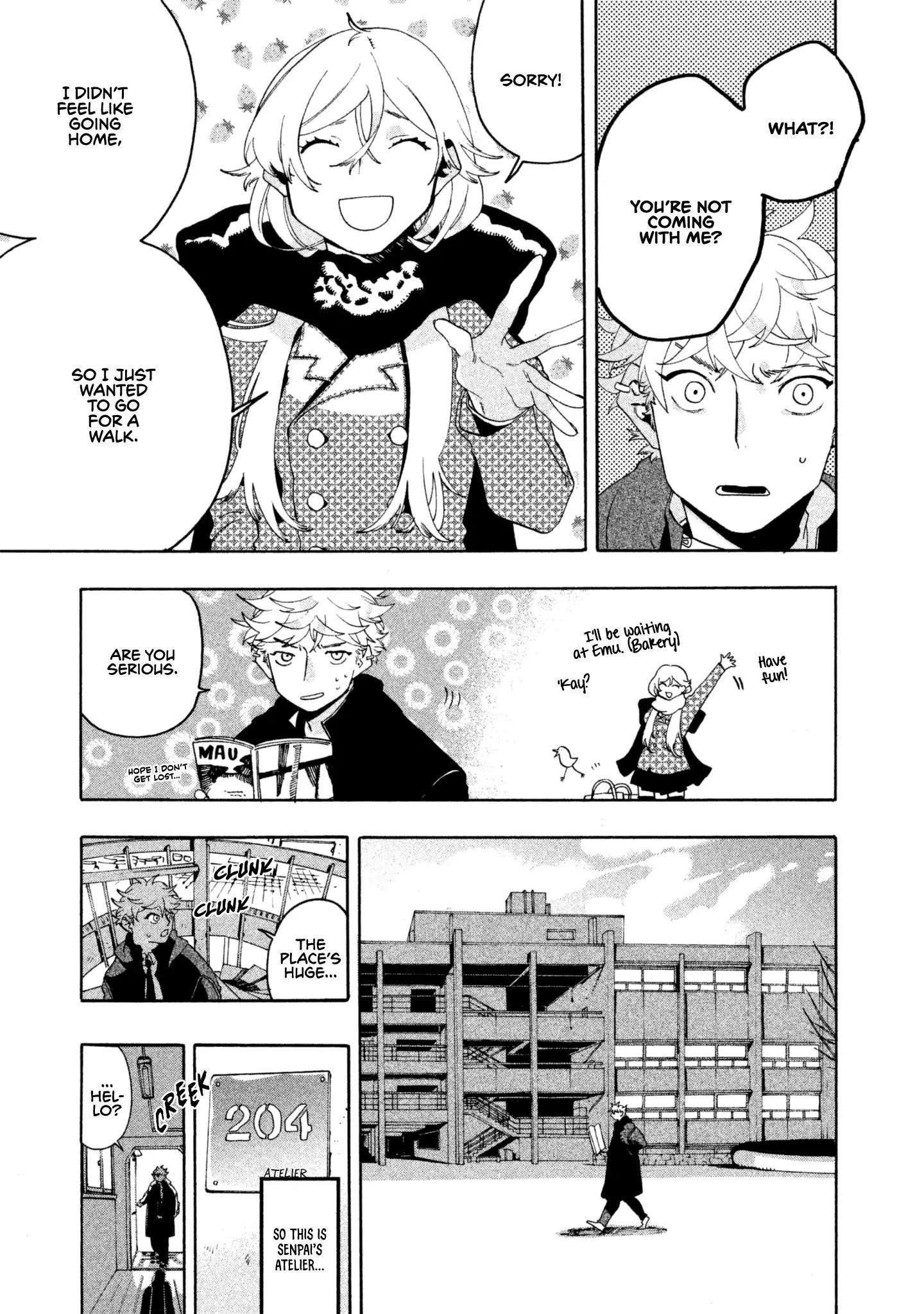 Blue Period Chapter 10 - Page 38 in English