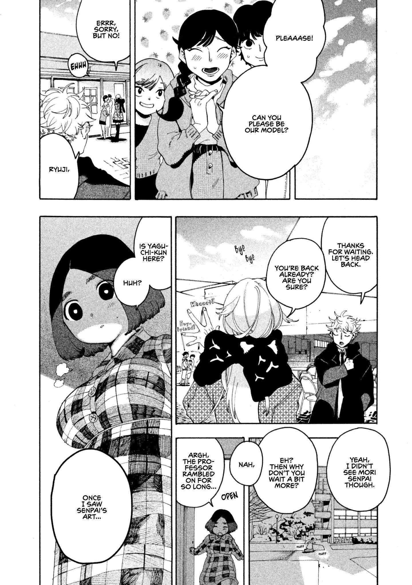 Blue Period Chapter 10 - Page 45 in English