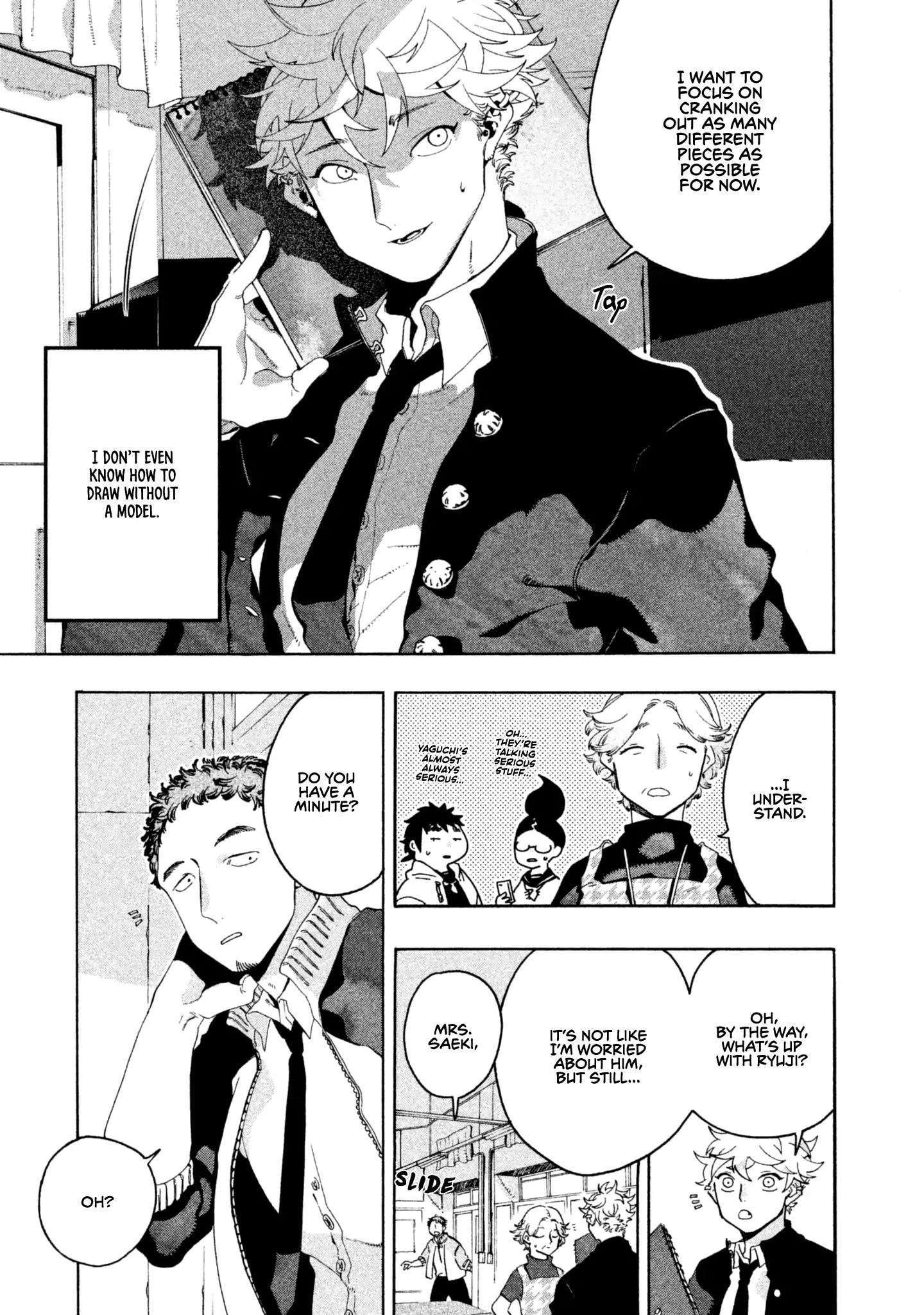 Blue Period Chapter 10 - Page 6 in English